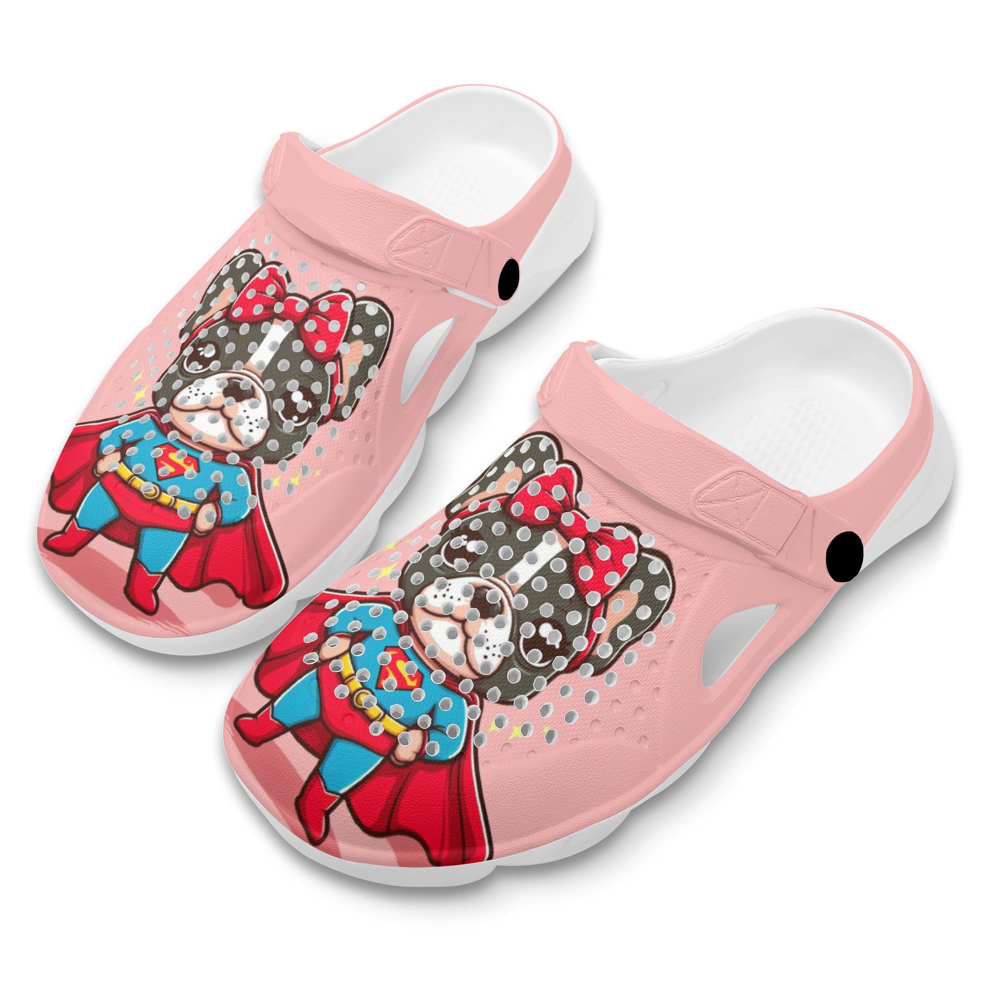Willow - Summer Hollow Out Clogs for Frenchie Enthusiasts-fadou