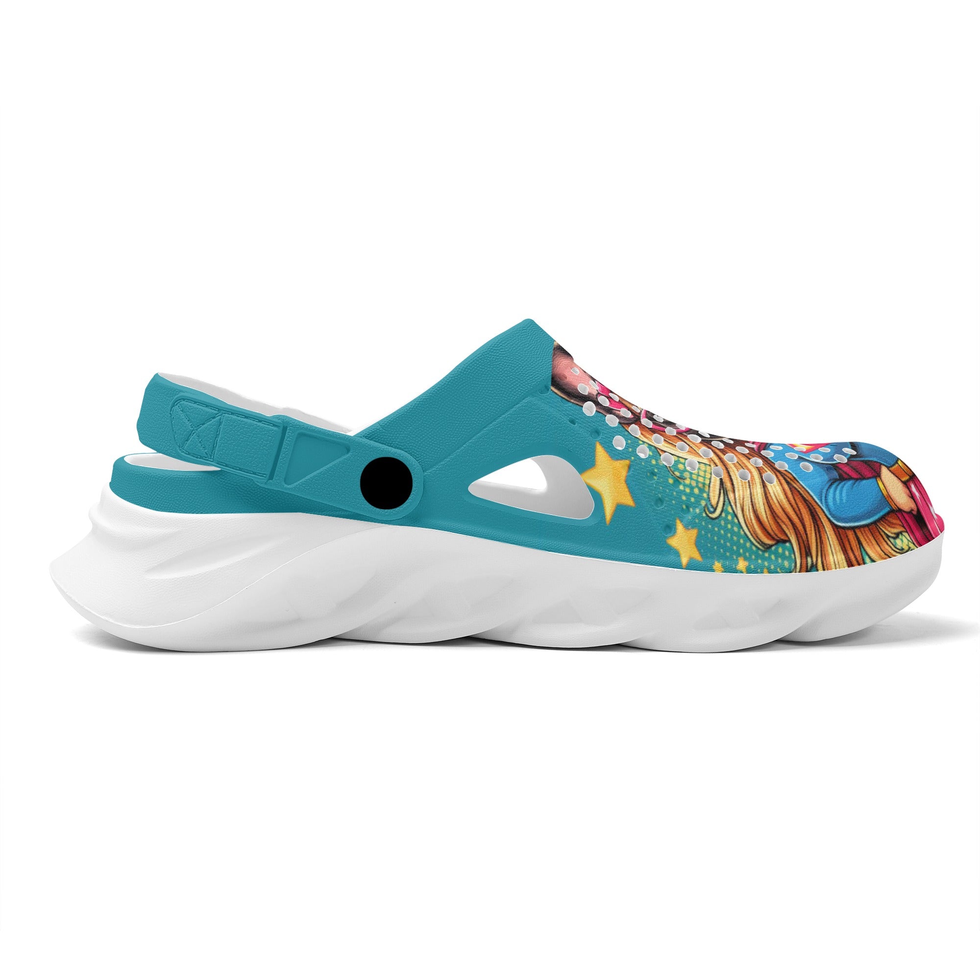 Roxy - Summer Hollow Out Clogs for Frenchie Enthusiasts-fadou