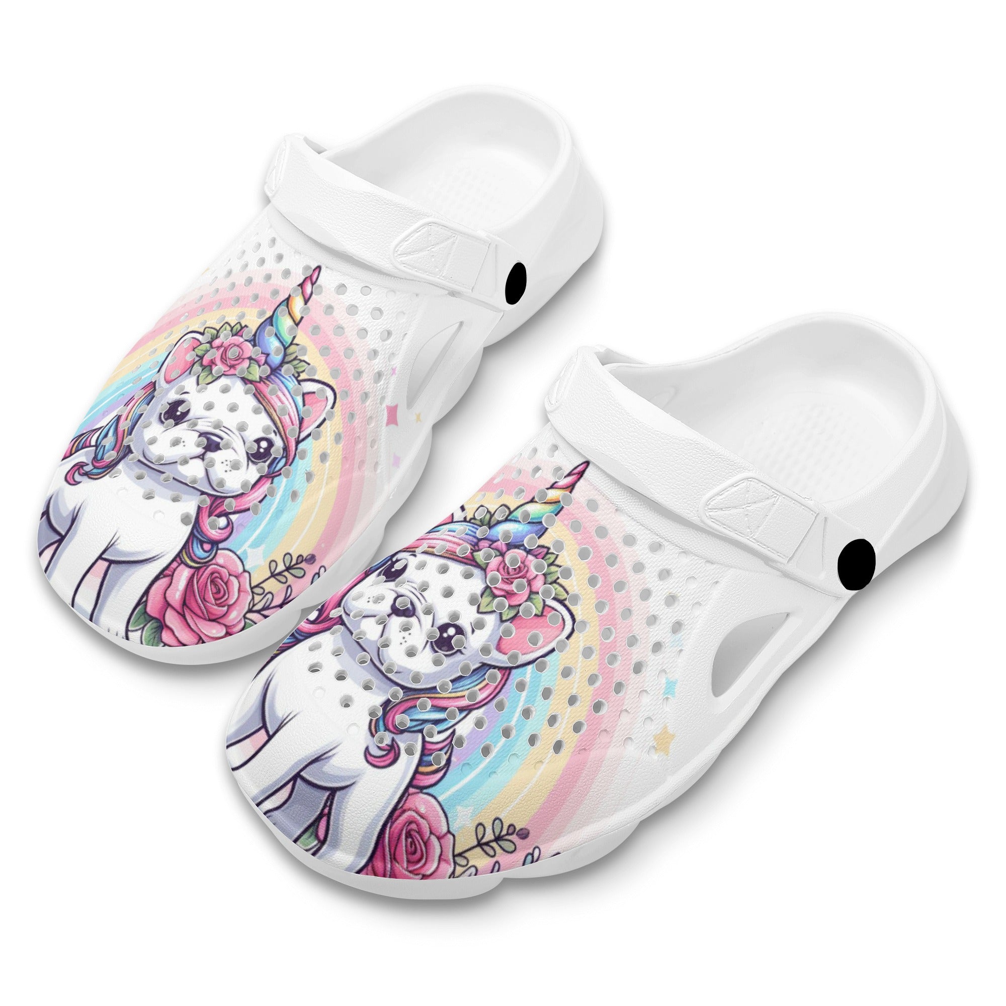 Ivy - Summer Hollow Out Clogs for Dog Lovers and Owners-fadou