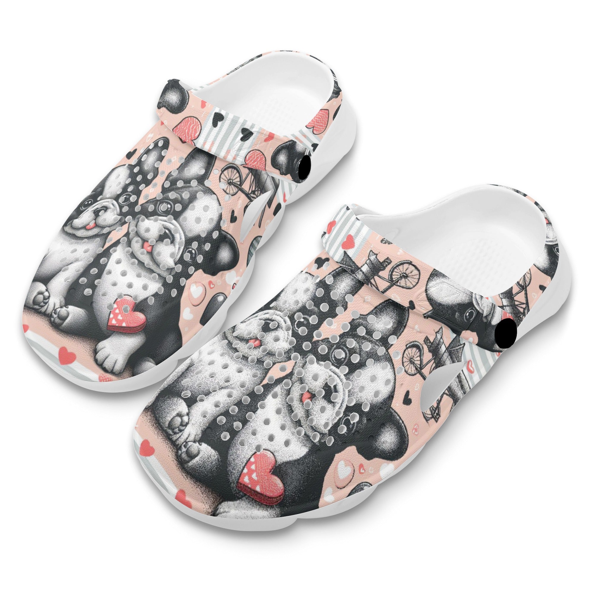 Winnie - Summer Hollow Out Clogs for Frenchie Enthusiasts-fadou