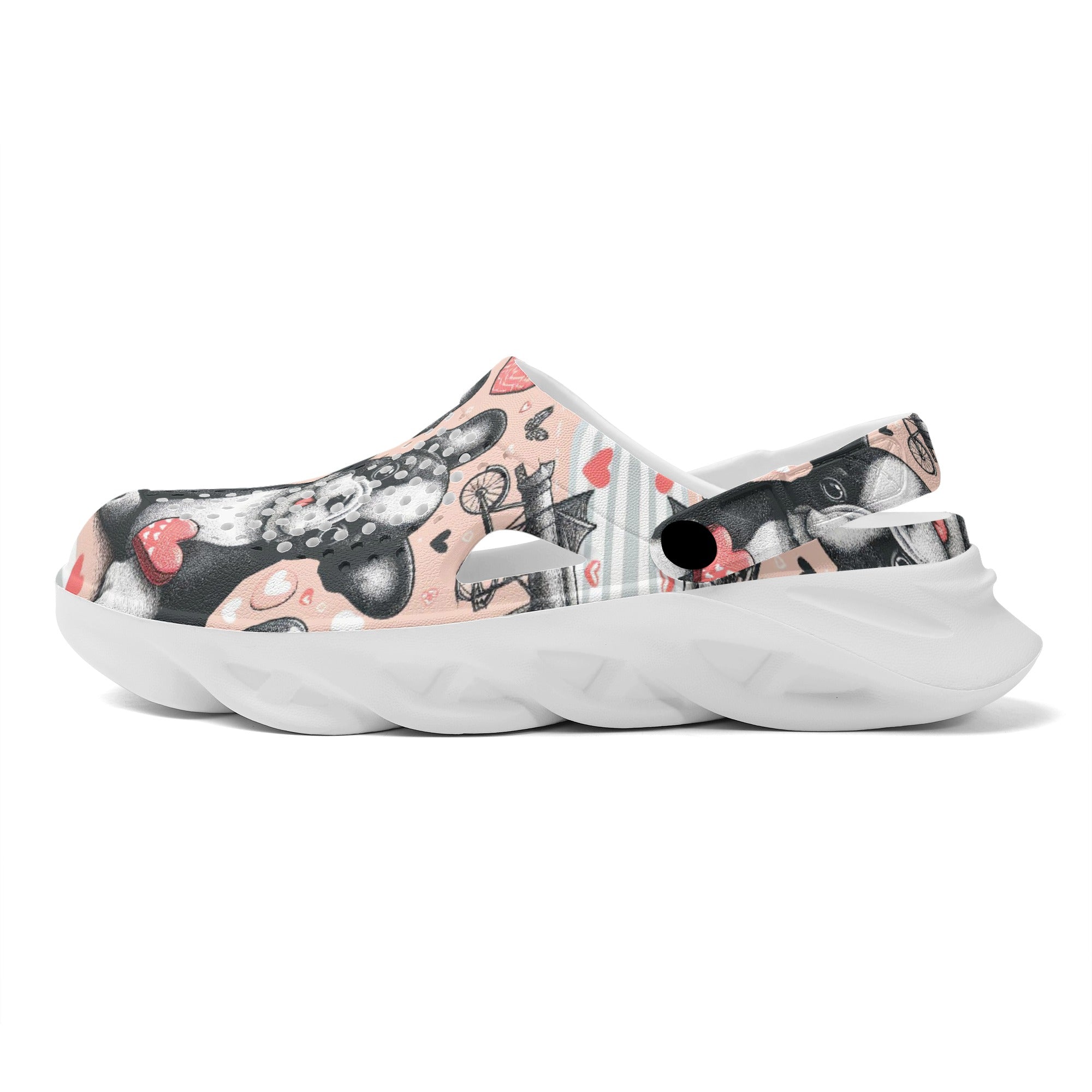 Winnie - Summer Hollow Out Clogs for Frenchie Enthusiasts-fadou