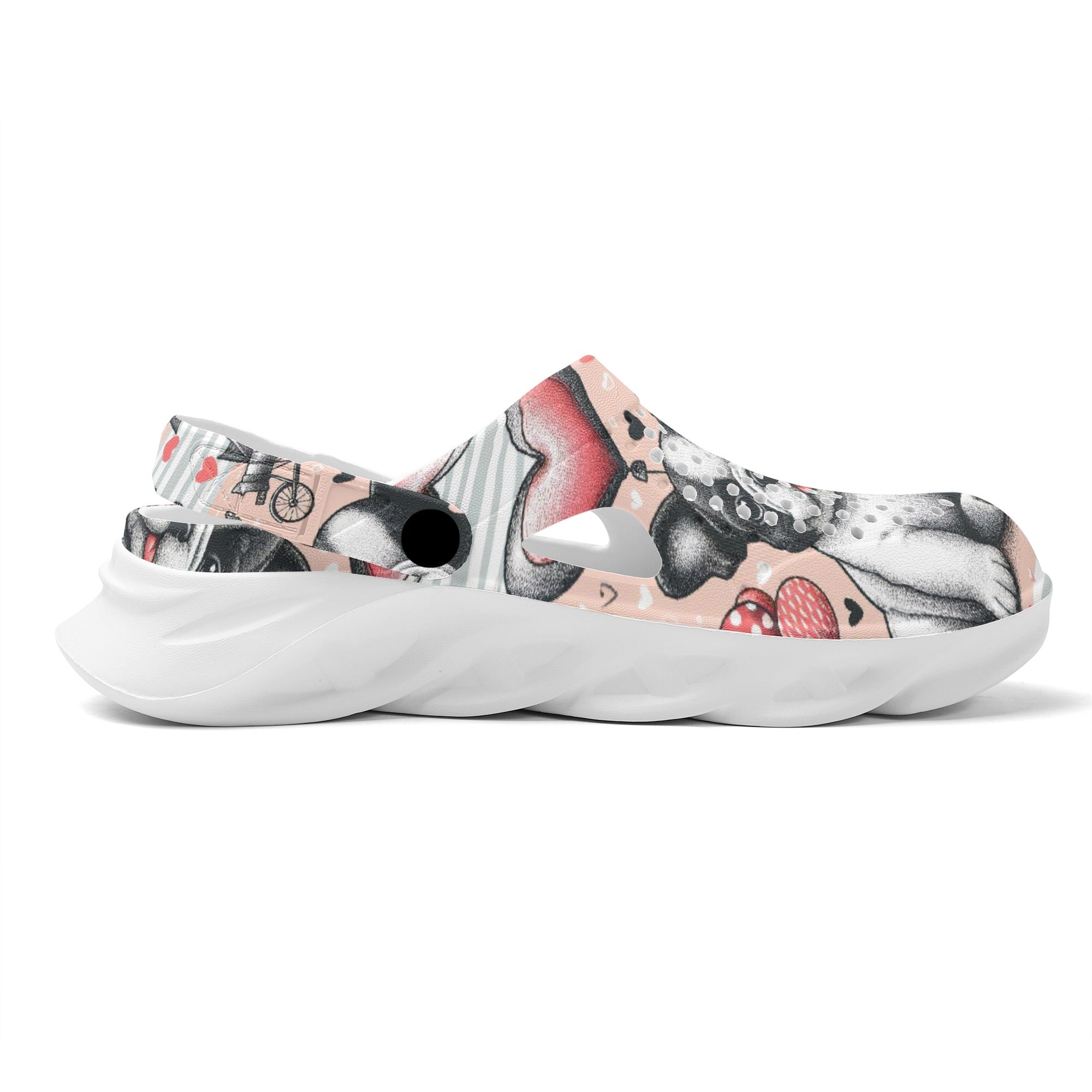 Winnie - Summer Hollow Out Clogs for Frenchie Enthusiasts-fadou