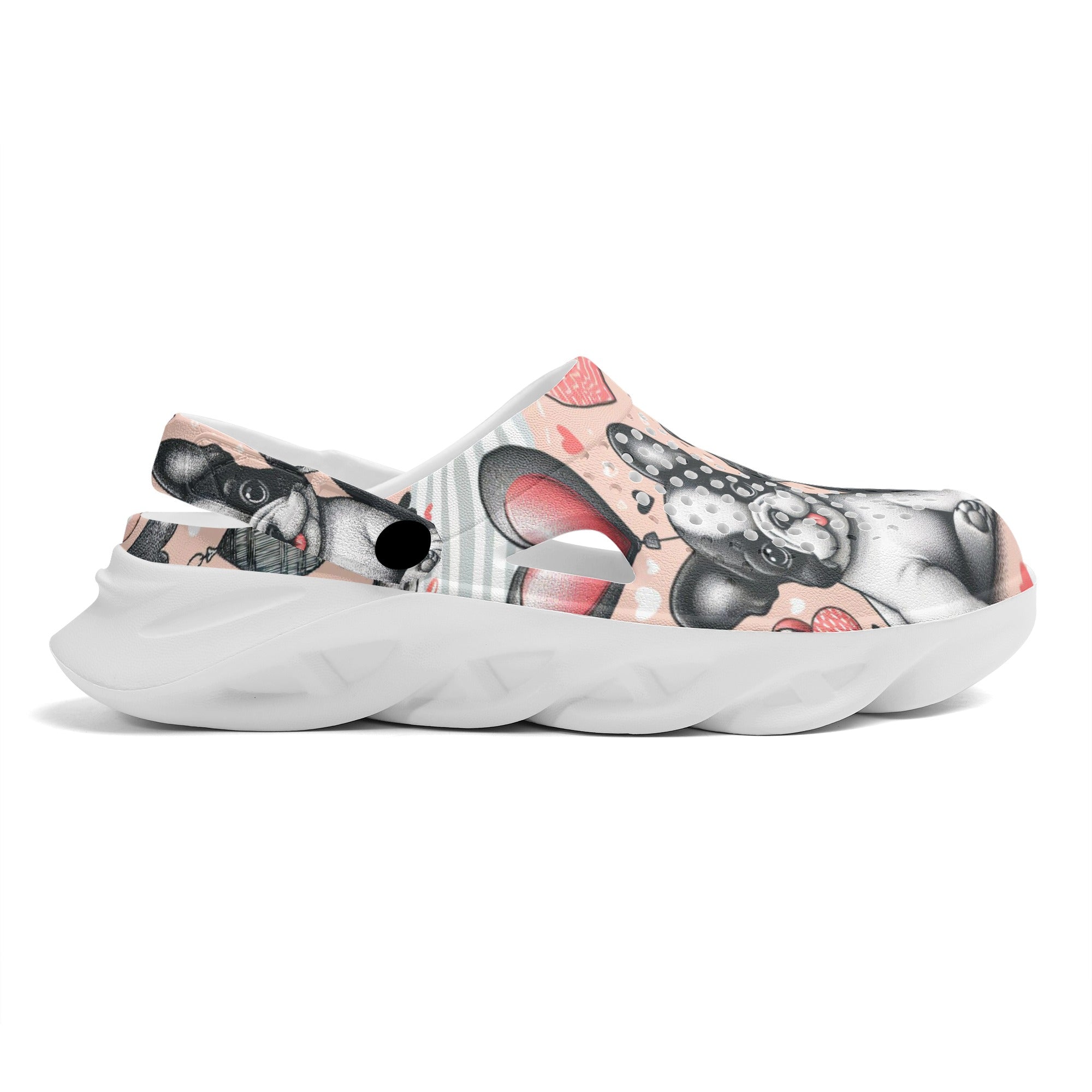 Winnie - Summer Hollow Out Clogs for Frenchie Enthusiasts-fadou