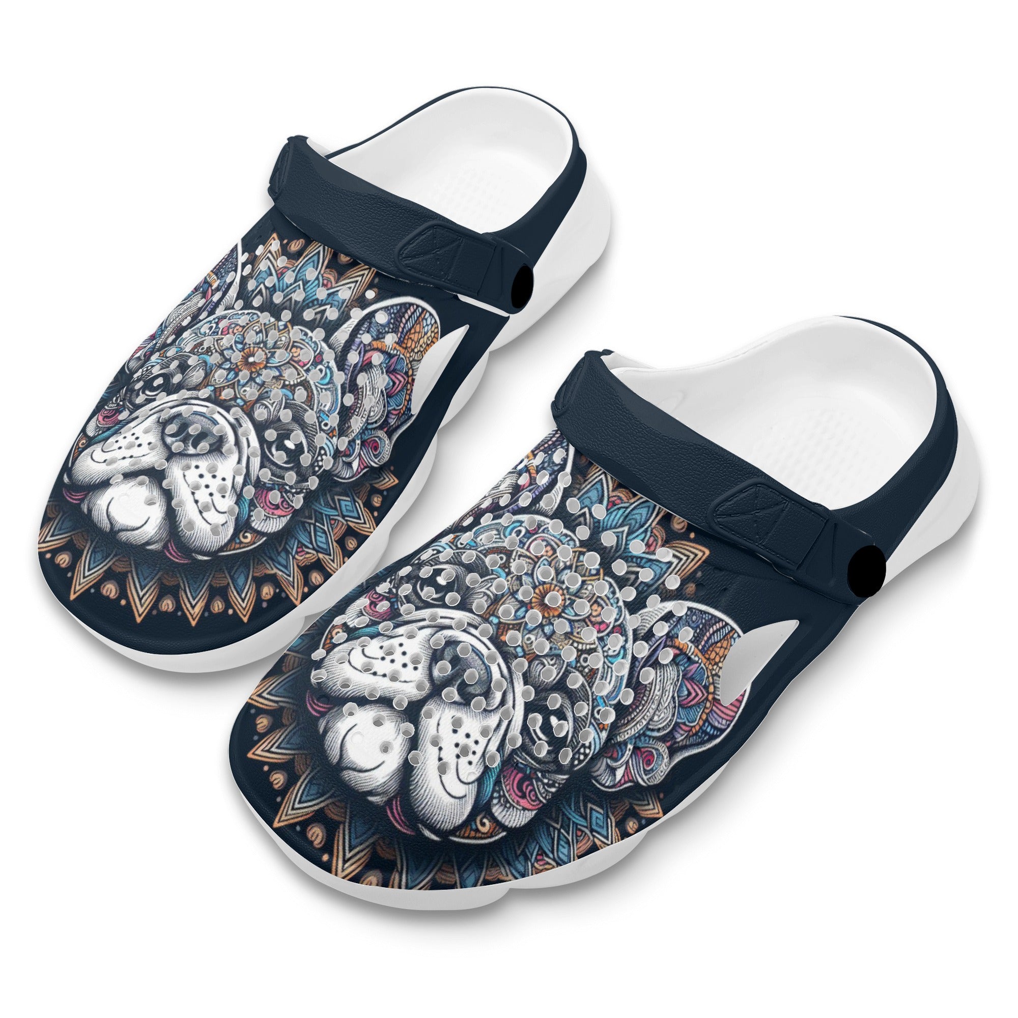 Mia - Summer Hollow Out Clogs for Dog Lovers and Owners-fadou