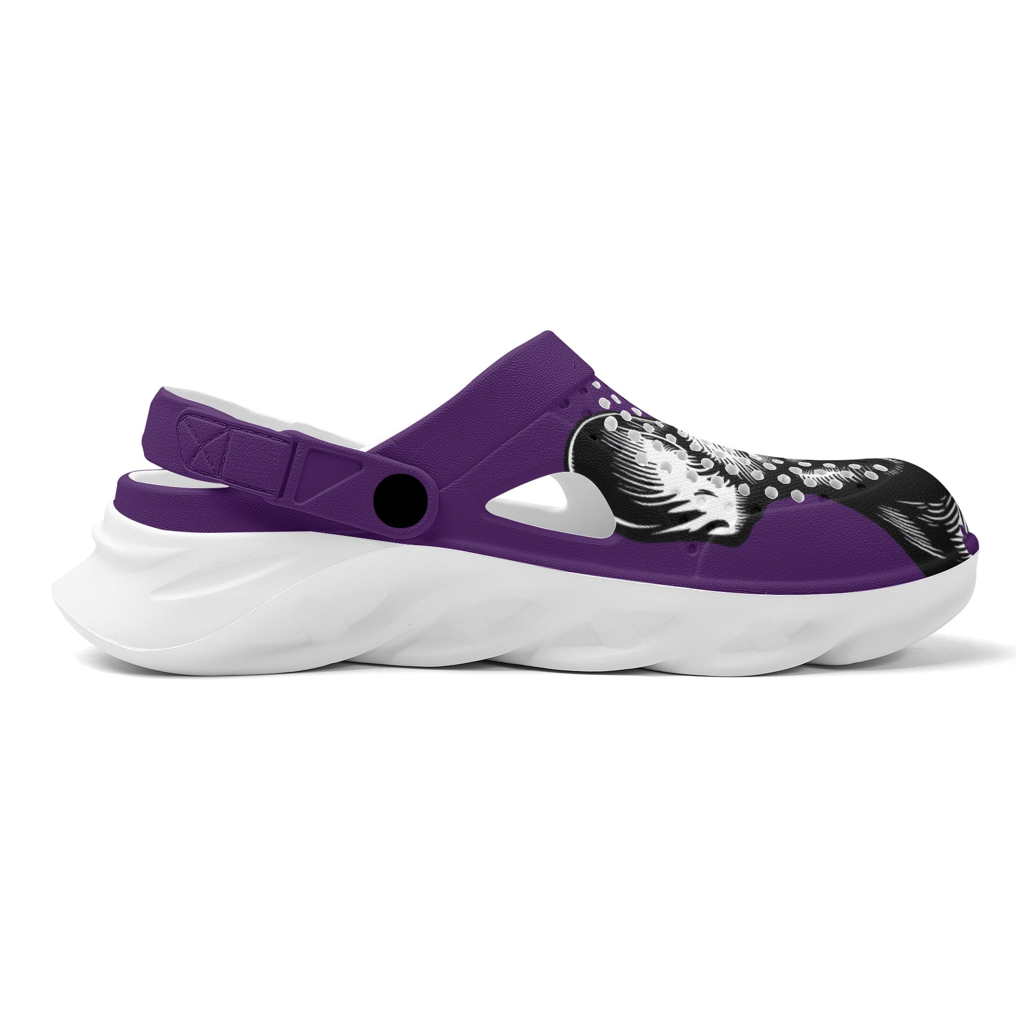 Kona - Summer Hollow Out Clogs for Frenchie Enthusiasts-fadou