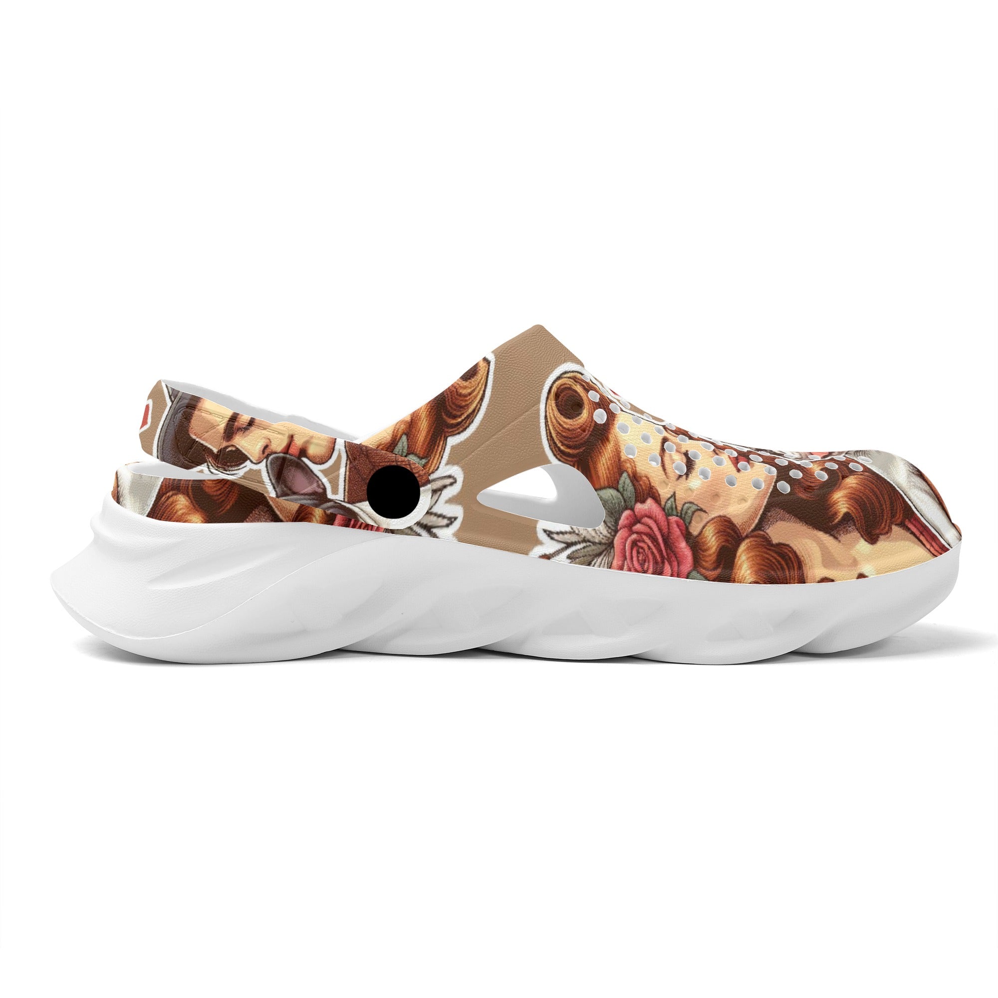 Lily - Summer Hollow Out Clogs for Frenchie Enthusiasts-fadou
