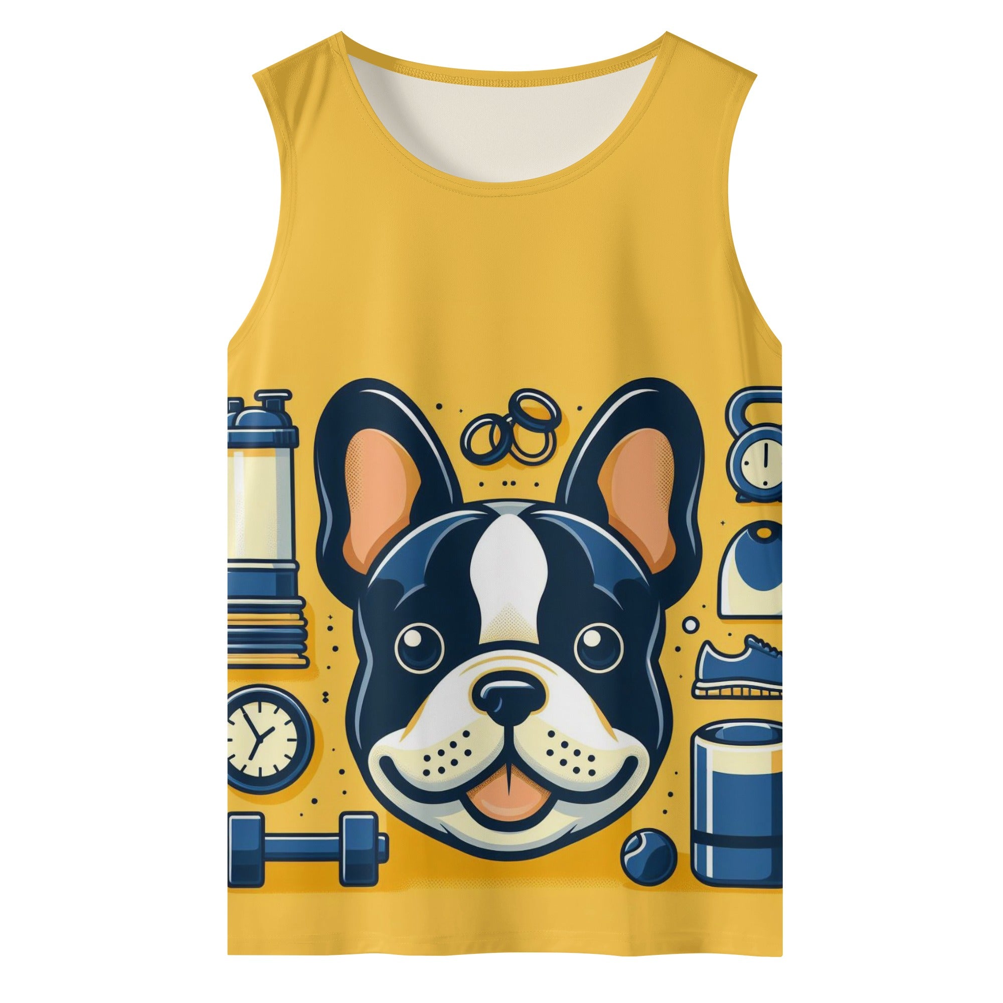 Scout French Bulldog Summer Tank for Frenchie Enthusiasts-fadou