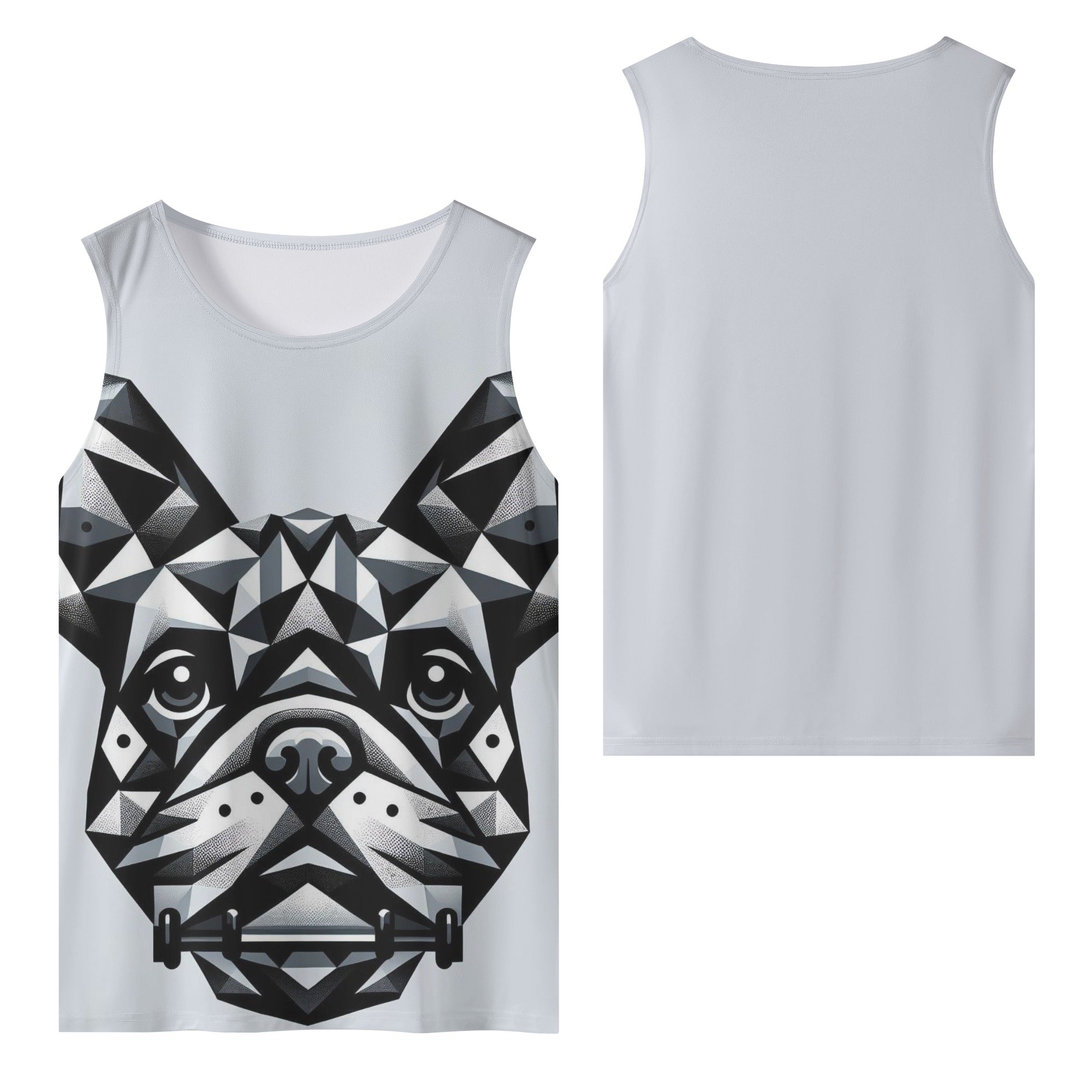 Bentley French Bulldog Sleeveless Tee for Everyday Wear-fadou