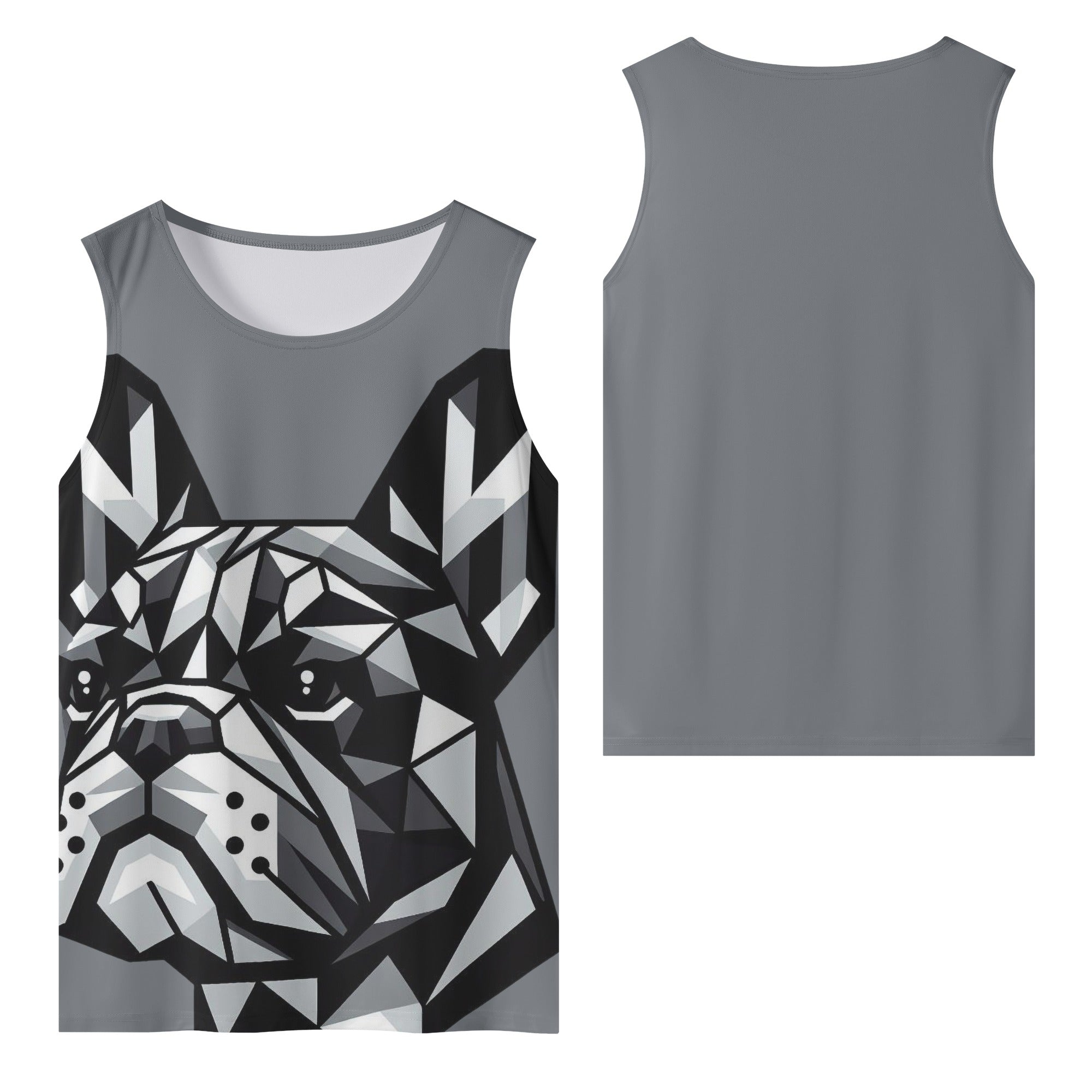 Gunther French Bulldog Summer Tank for Frenchie Enthusiasts-fadou