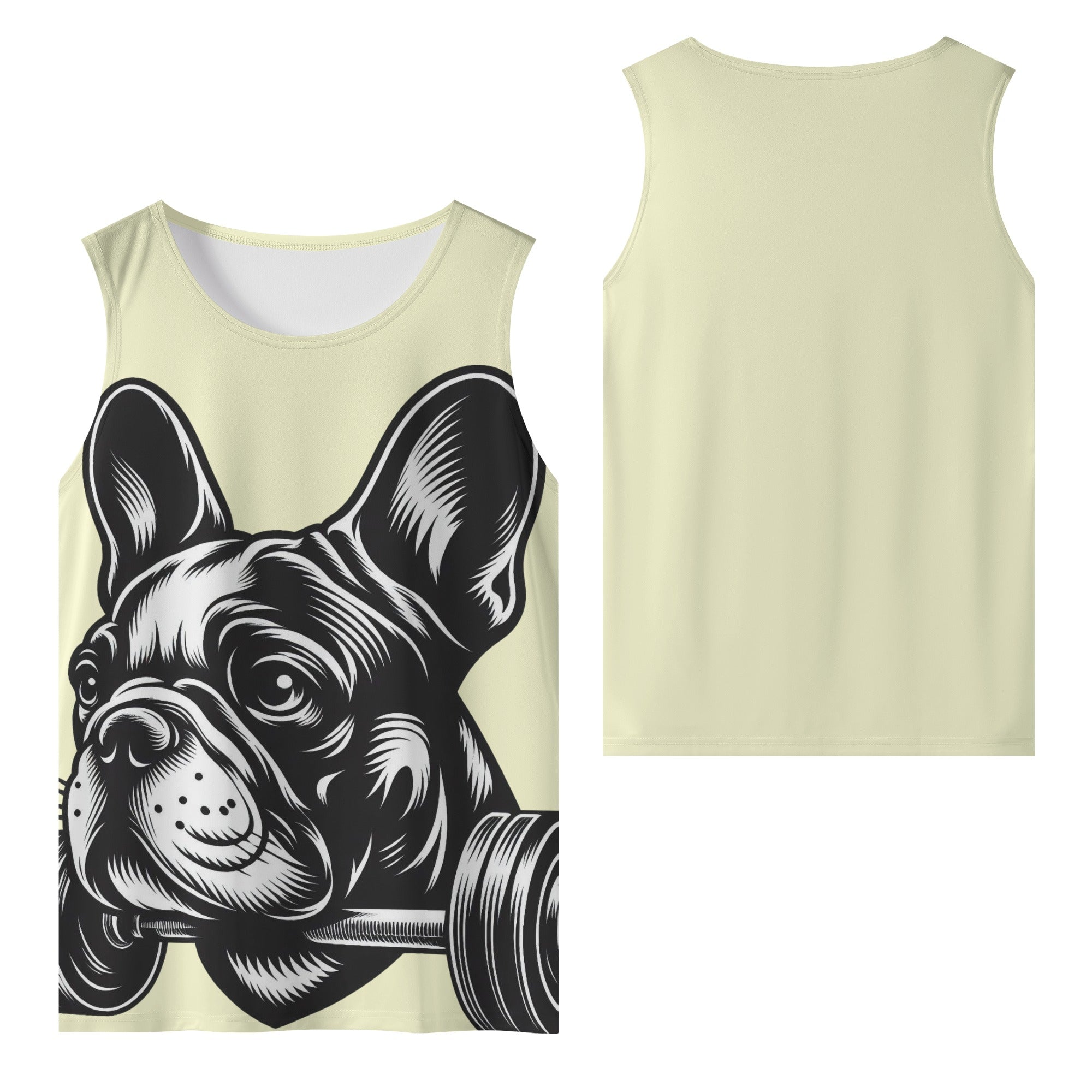 Oliver French Bulldog Tank Top for Frenchie Enthusiasts-fadou