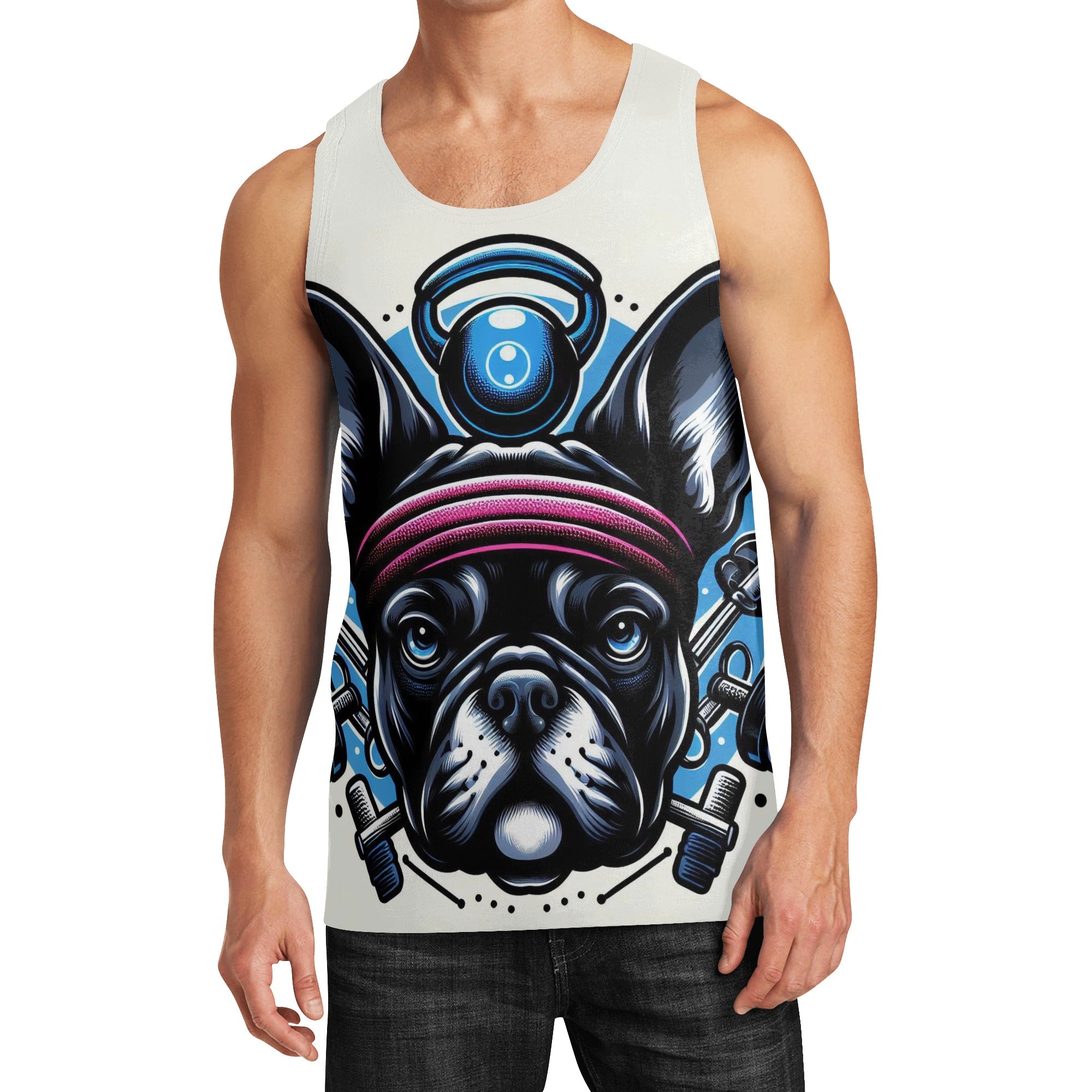 Loki - Men Tank Tops for French Bulldog Owners and Fans-fadou