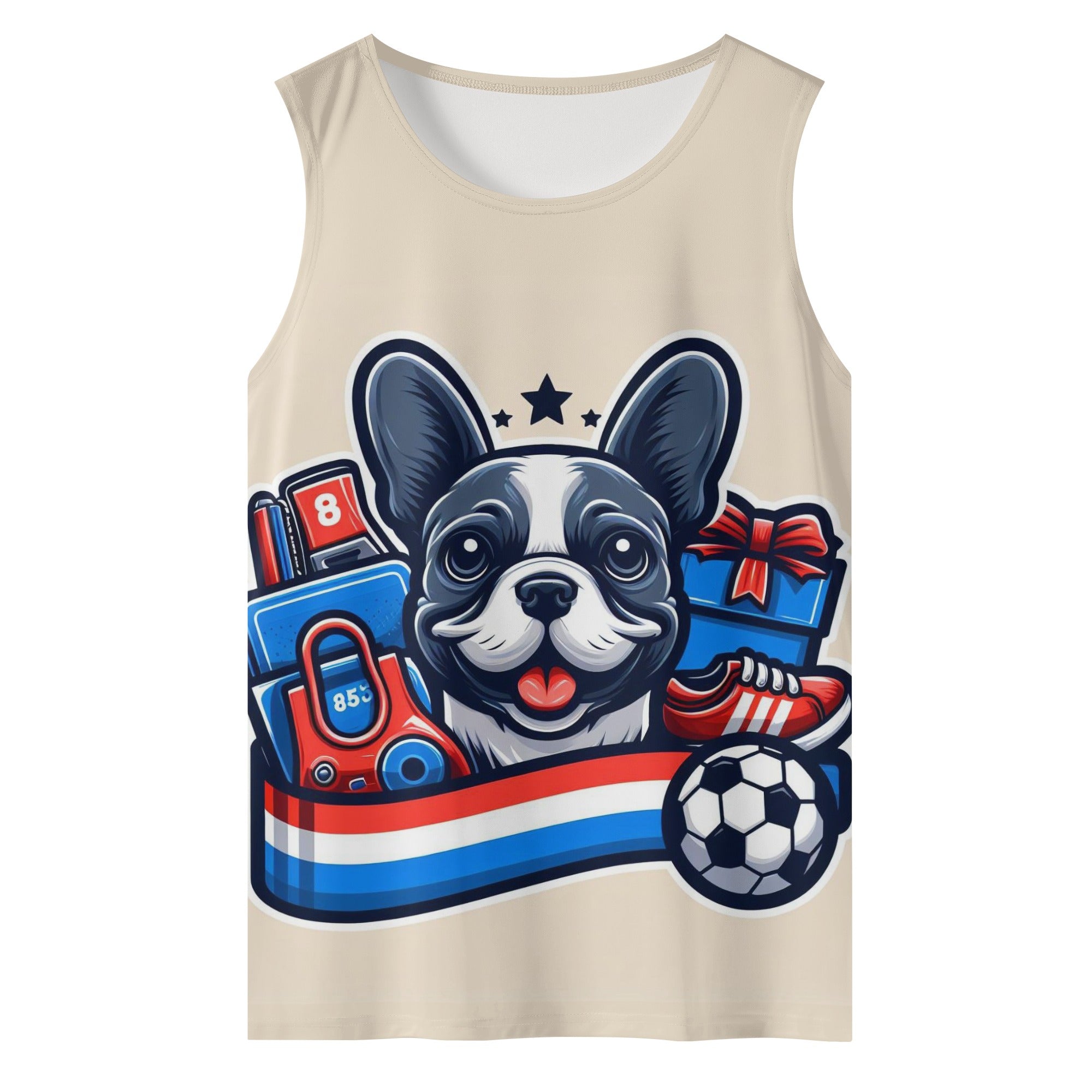Bear - Men Tank Tops for French Bulldog Owners and Fans-fadou