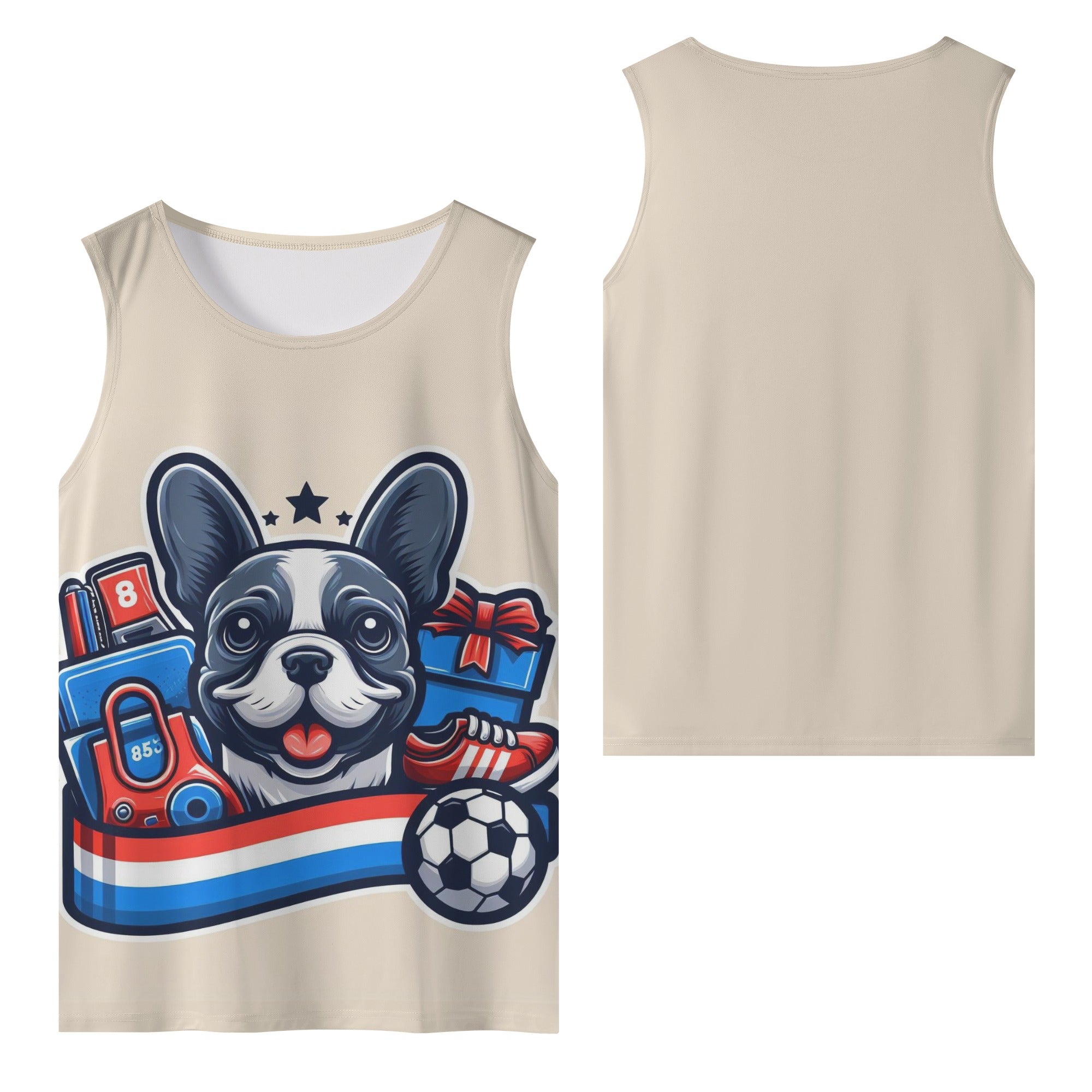 Bear - Men Tank Tops for French Bulldog Owners and Fans-fadou