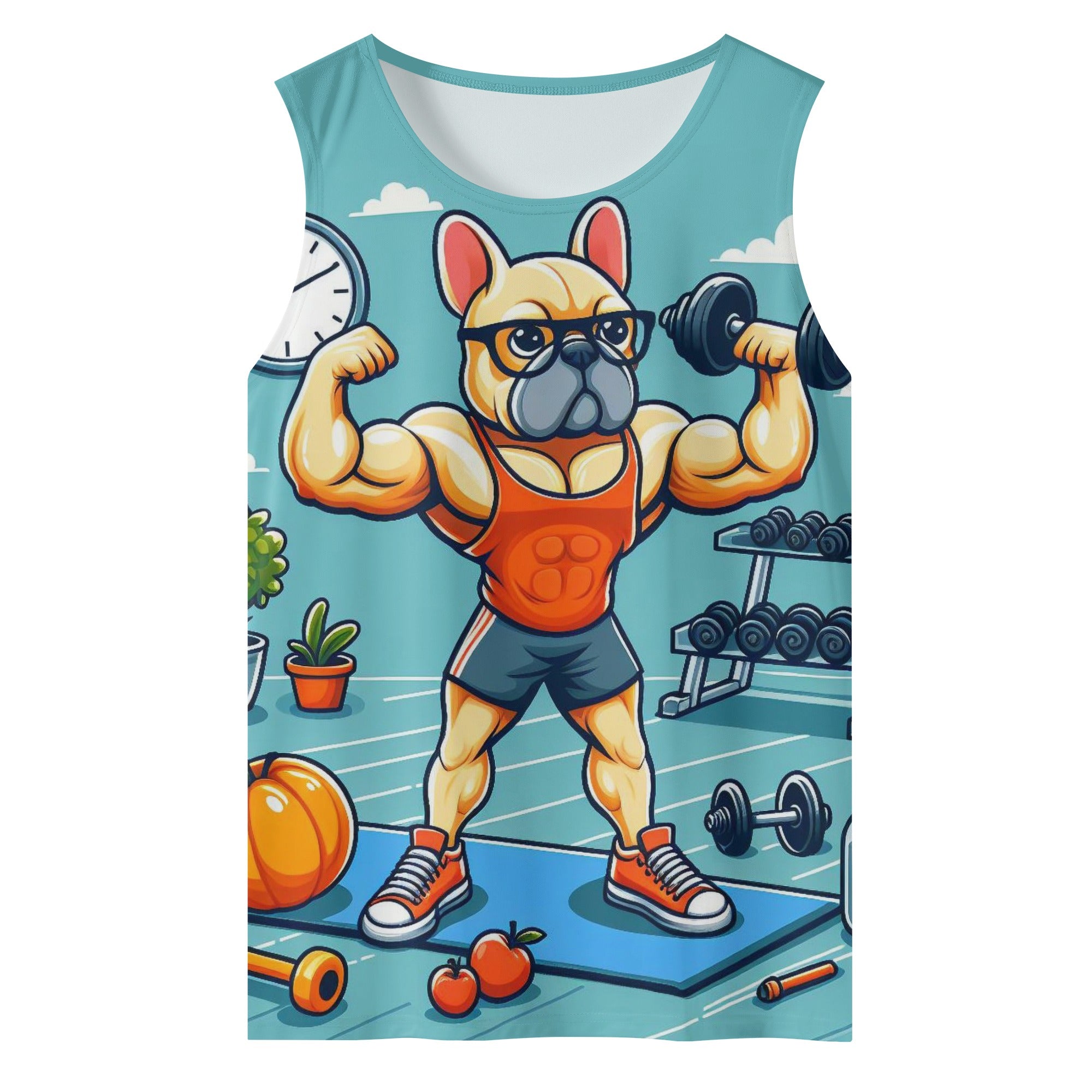 Jack - Men Tank Tops for French Bulldog Owners and Fans-fadou