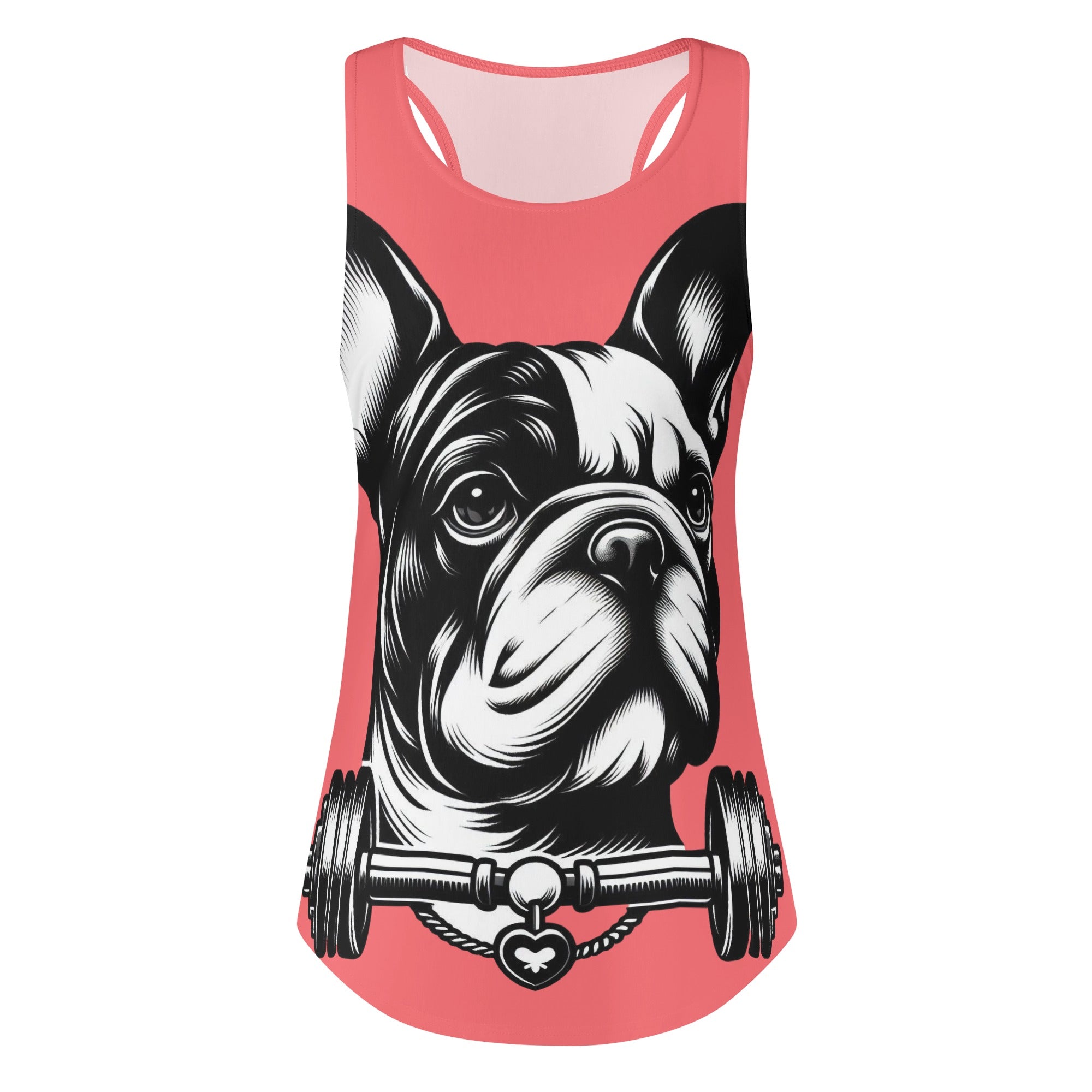 Leo French Bulldog Muscle Tank for Frenchie Enthusiasts-fadou