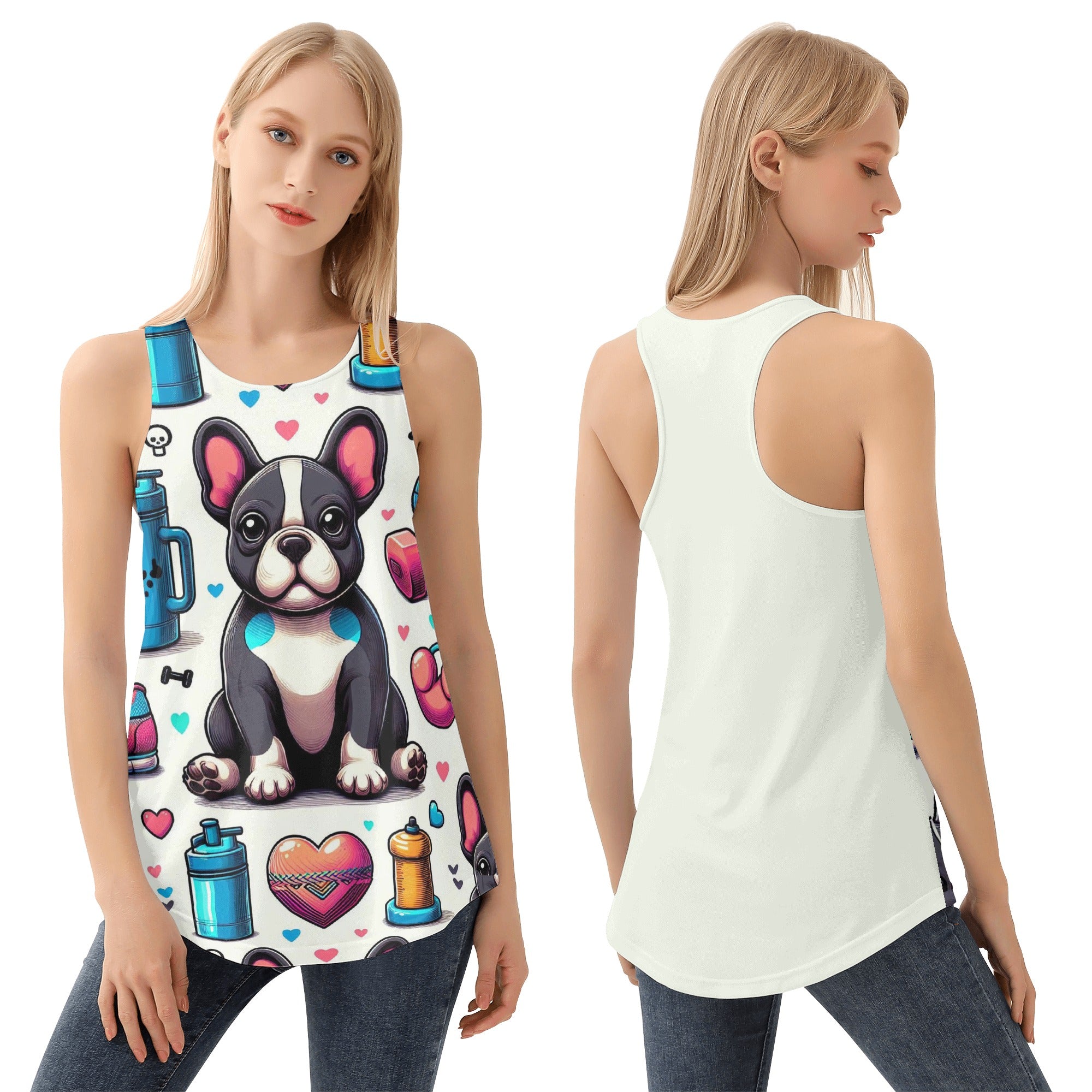 Lexi - Women Tank Tops for French Bulldog Owners and Fans-fadou