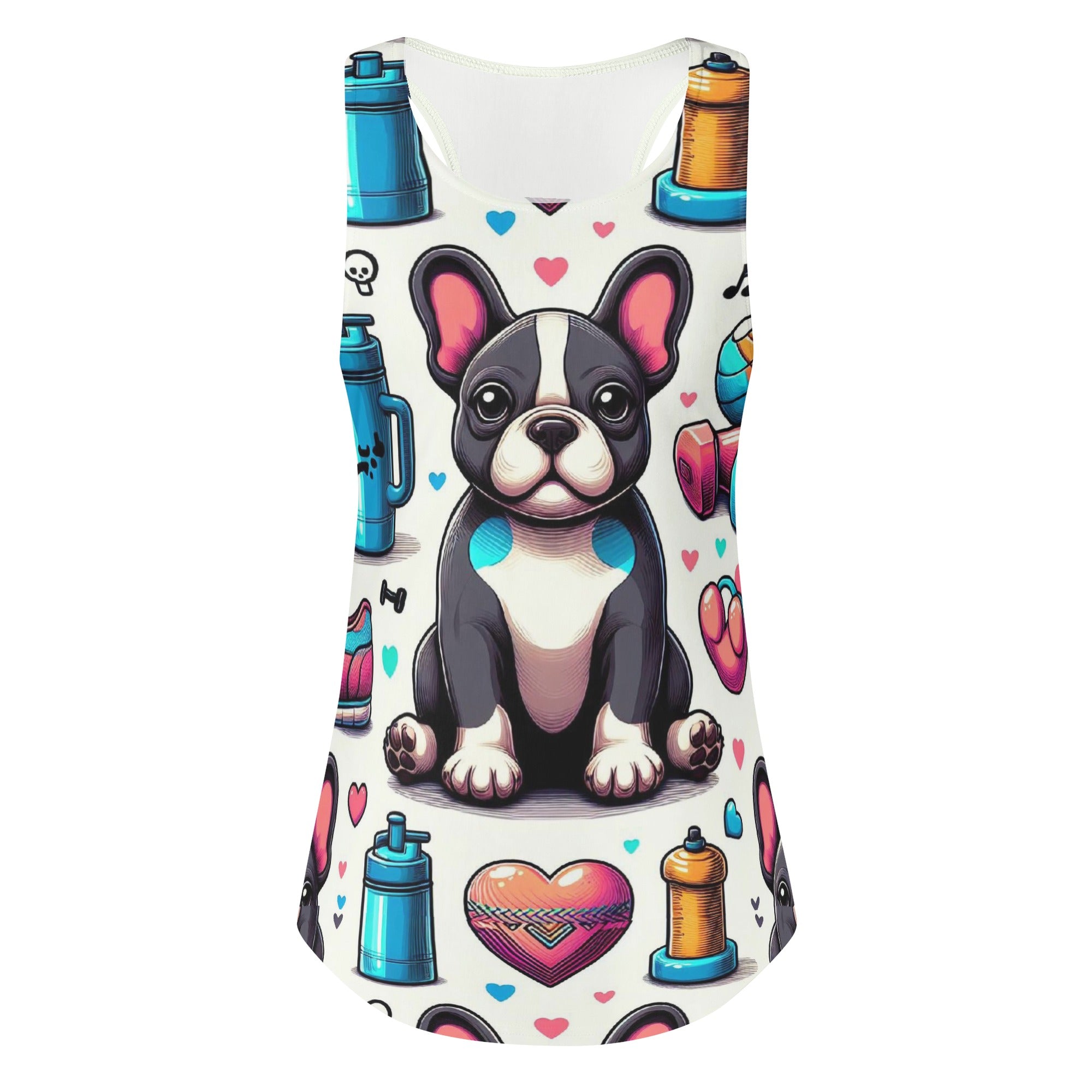 Lexi - Women Tank Tops for French Bulldog Owners and Fans-fadou