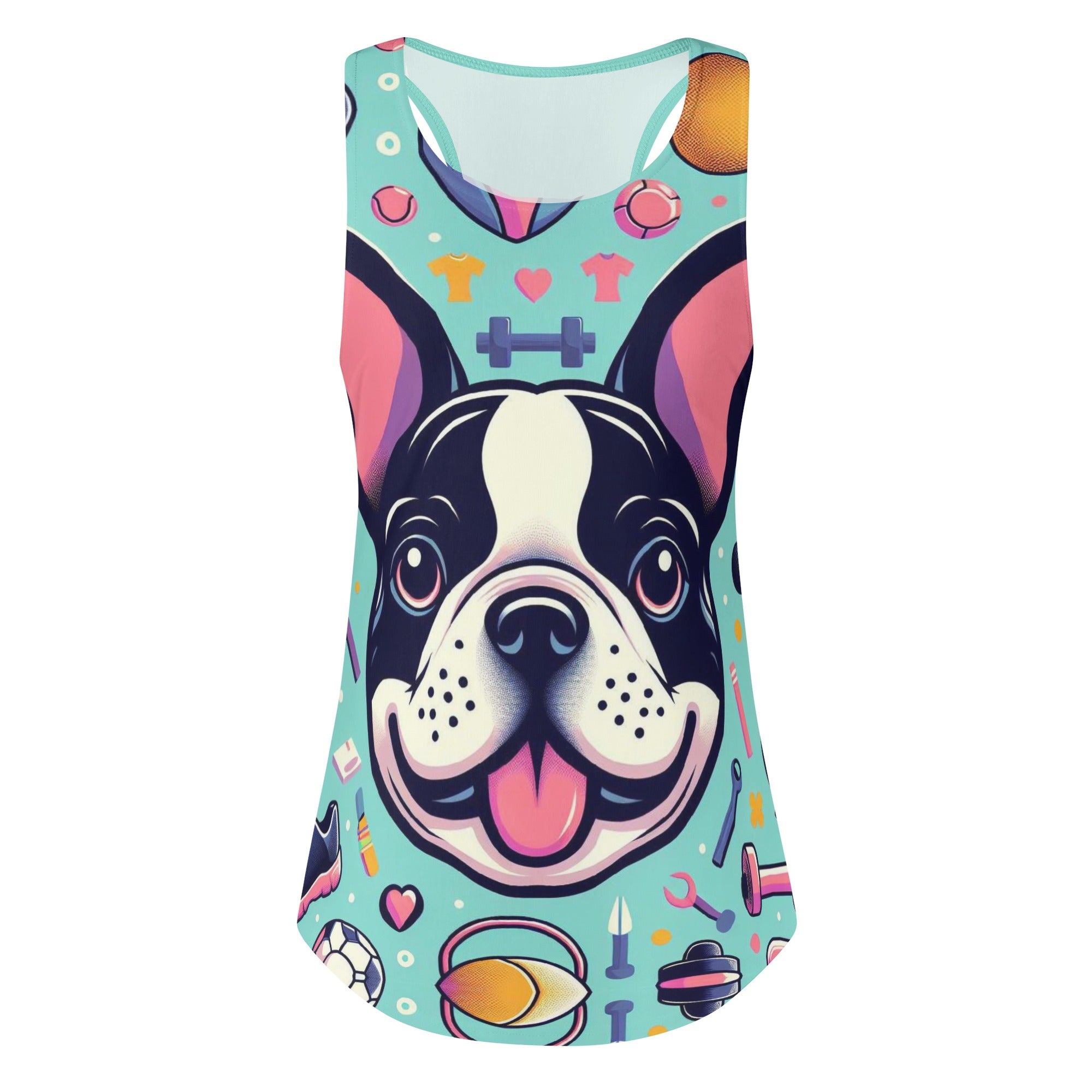 Coco - Women Tank Tops for French Bulldog Owners and Fans-fadou