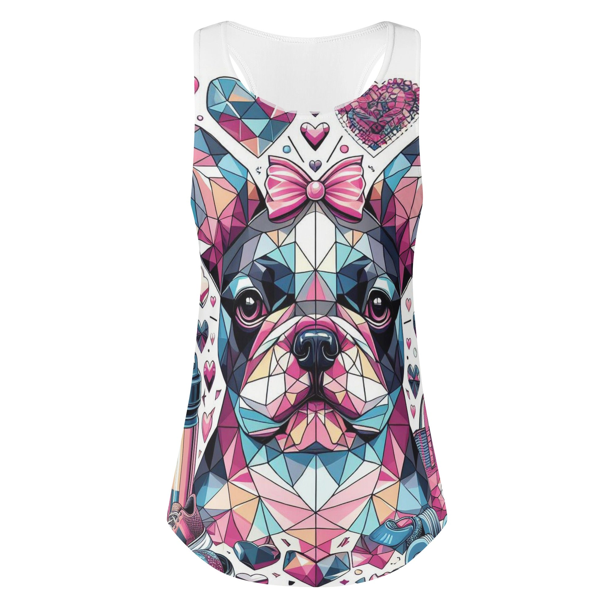 Roxy French Bulldog Muscle Tank for Frenchie Enthusiasts-fadou