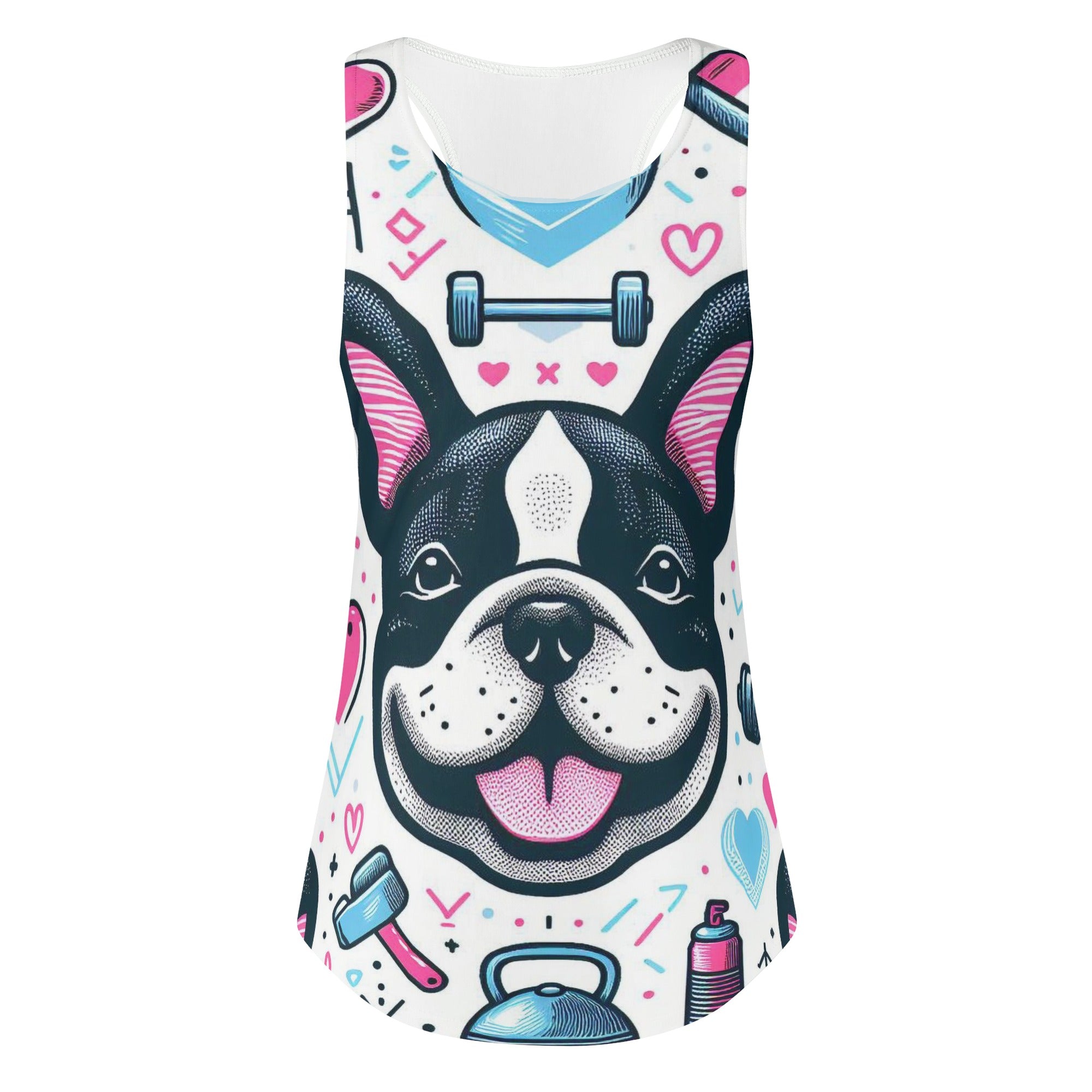 Ivy - Women Tank Tops for French Bulldog Owners and Fans-fadou