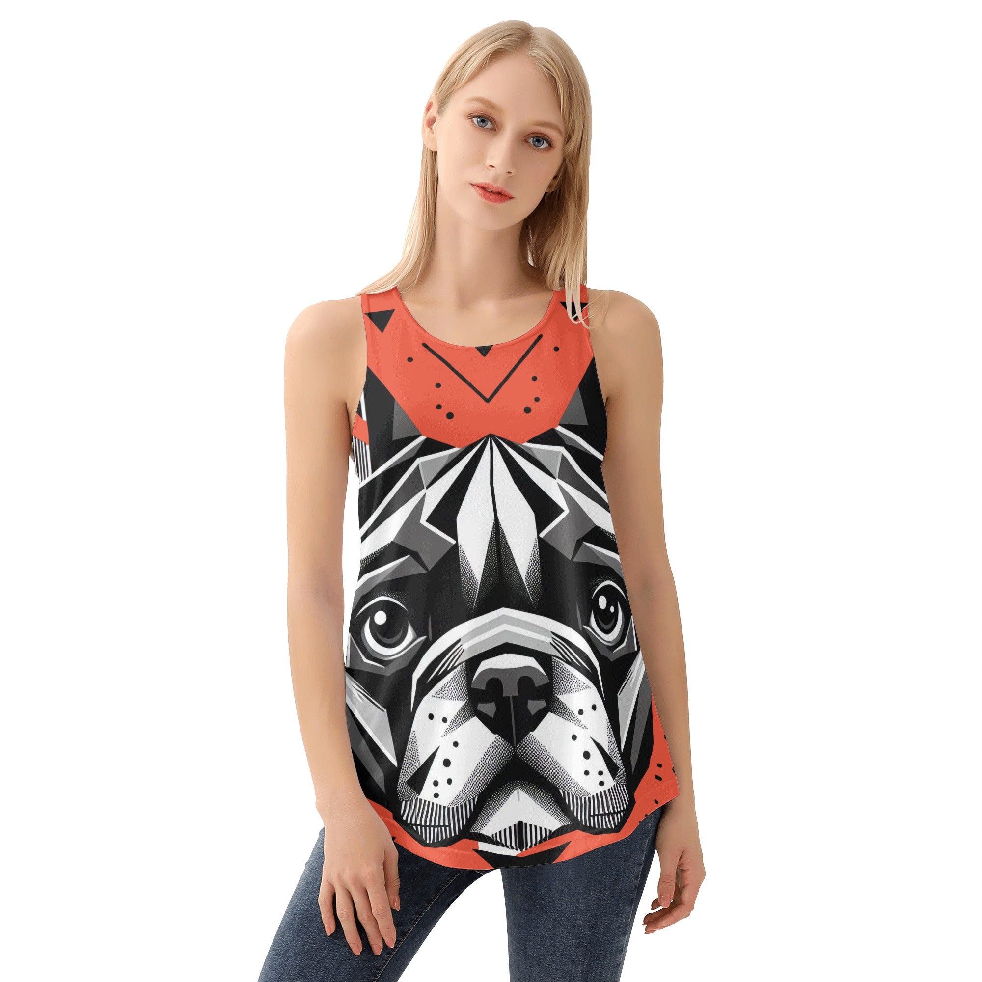 Bailey - Women Tank Tops for French Bulldog Owners and Fans-fadou