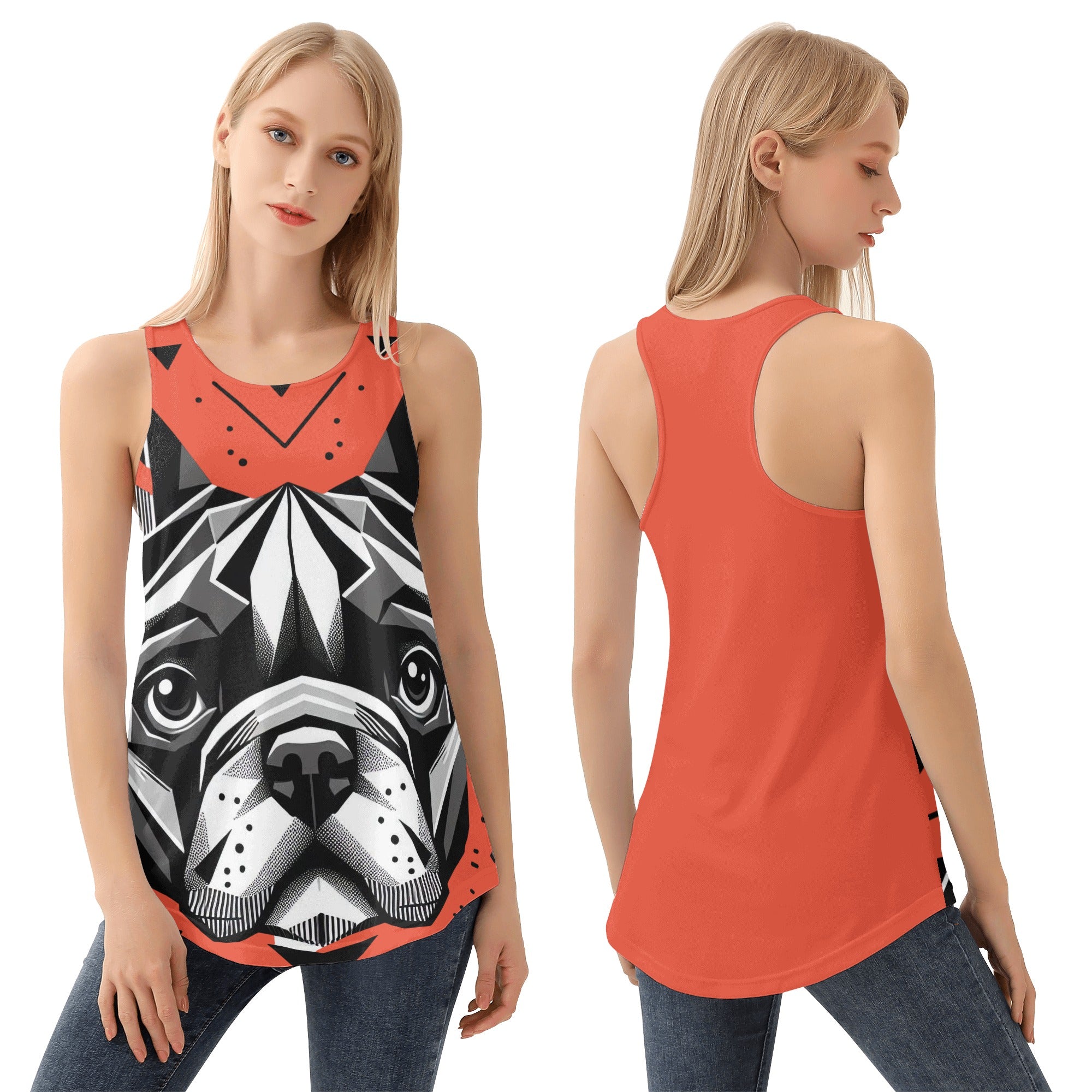 Bailey - Women Tank Tops for French Bulldog Owners and Fans-fadou