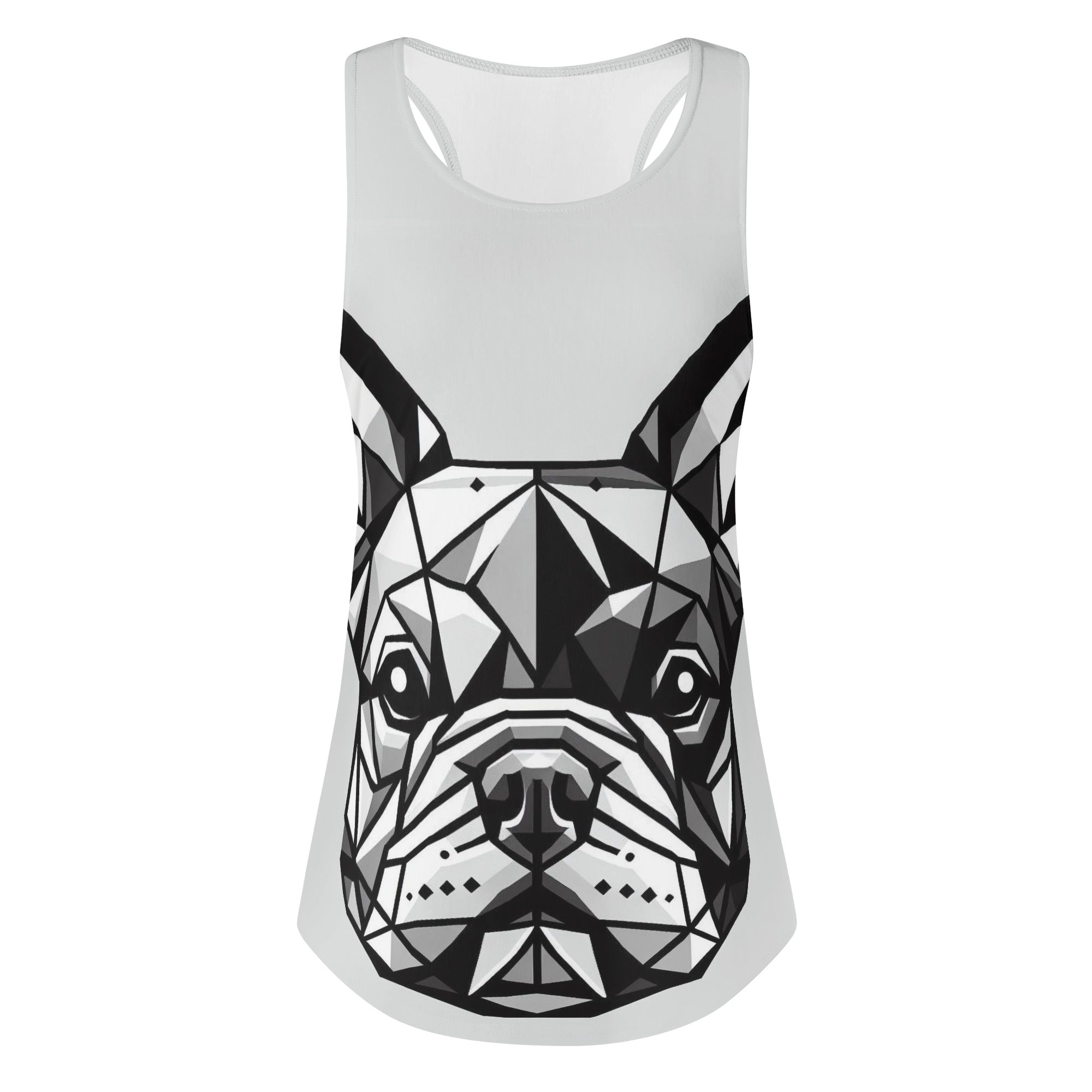 Piper French Bulldog Sleeveless Tee for Dog Moms & Dads-fadou
