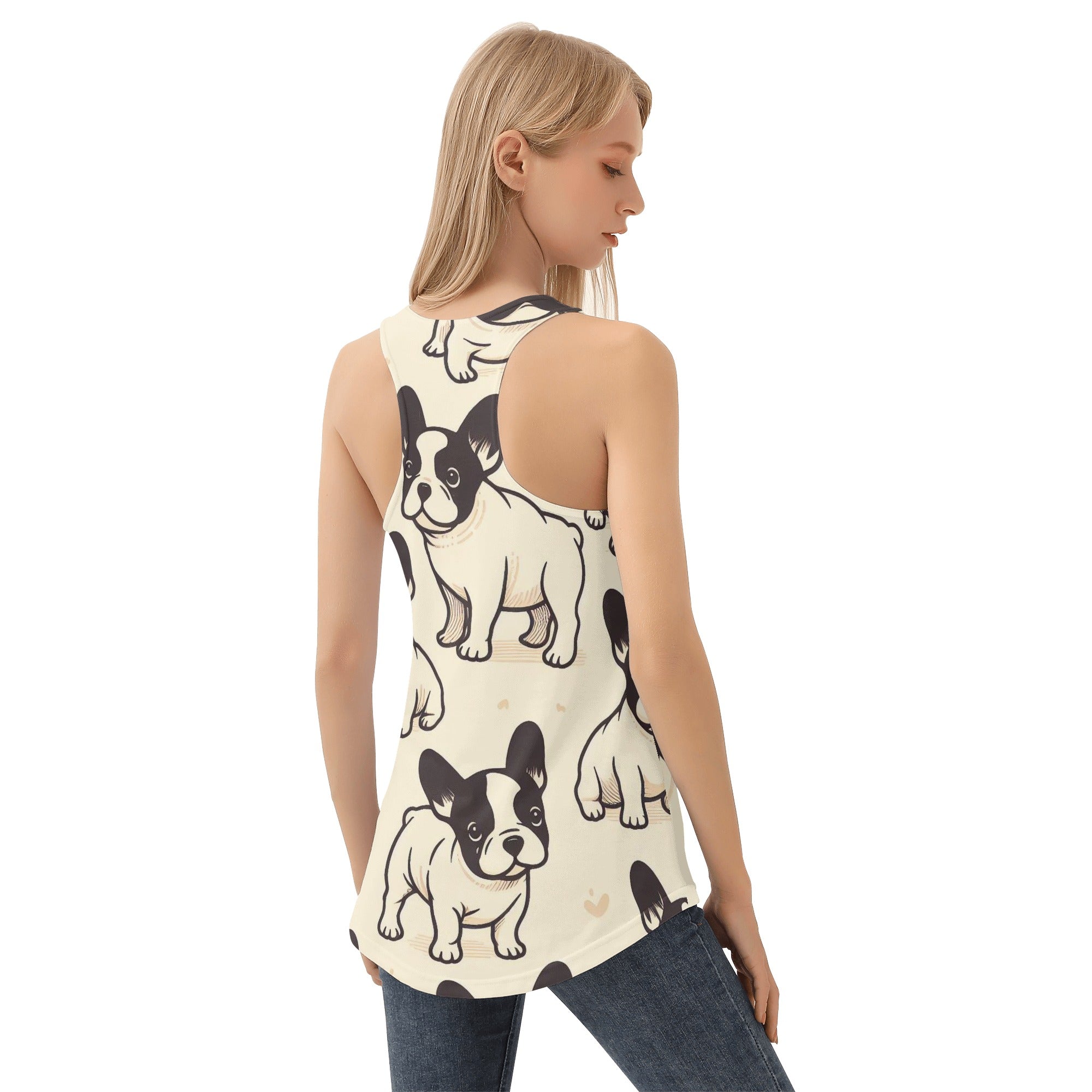 Nala French Bulldog Muscle Tank for Frenchie Enthusiasts-fadou
