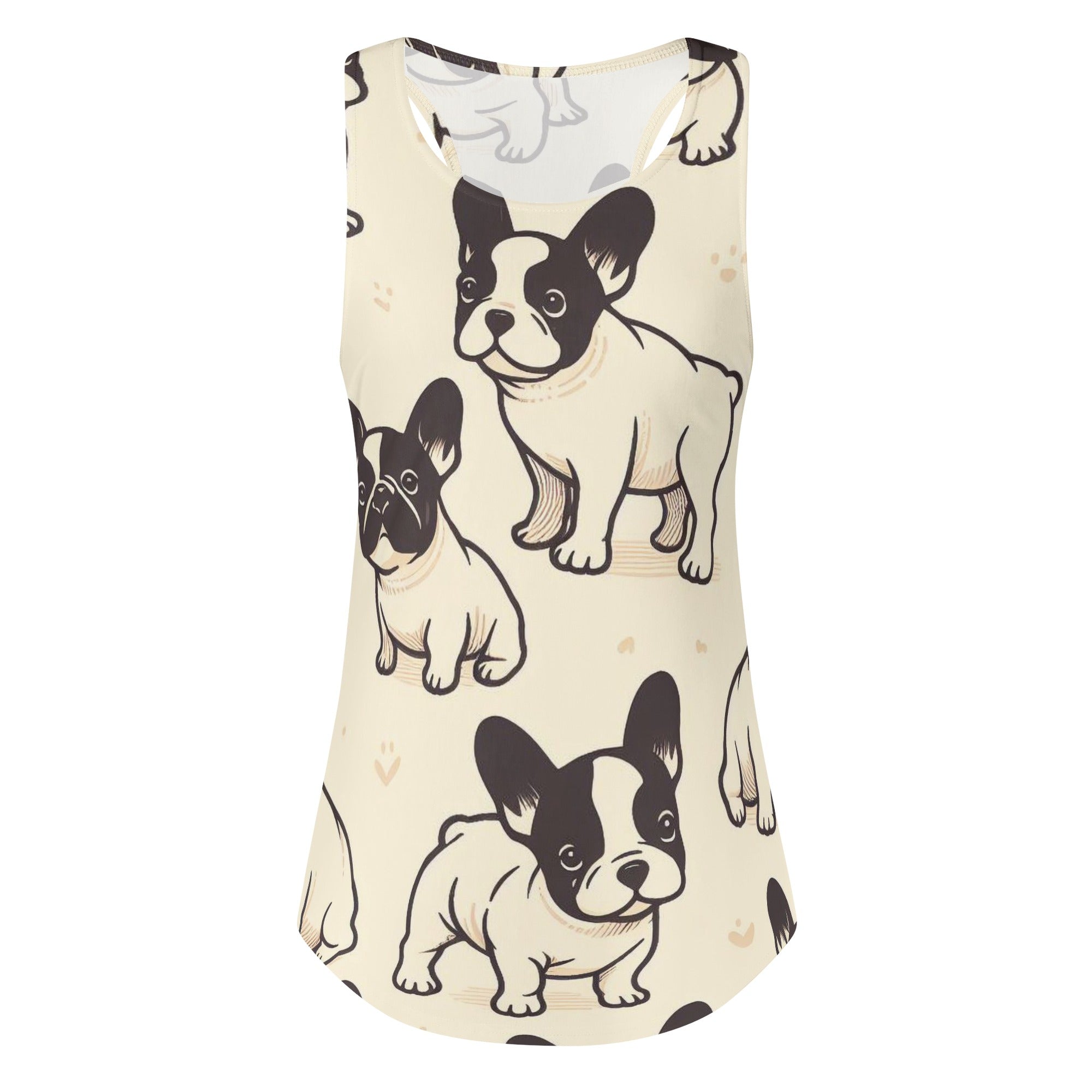 Nala French Bulldog Muscle Tank for Frenchie Enthusiasts-fadou