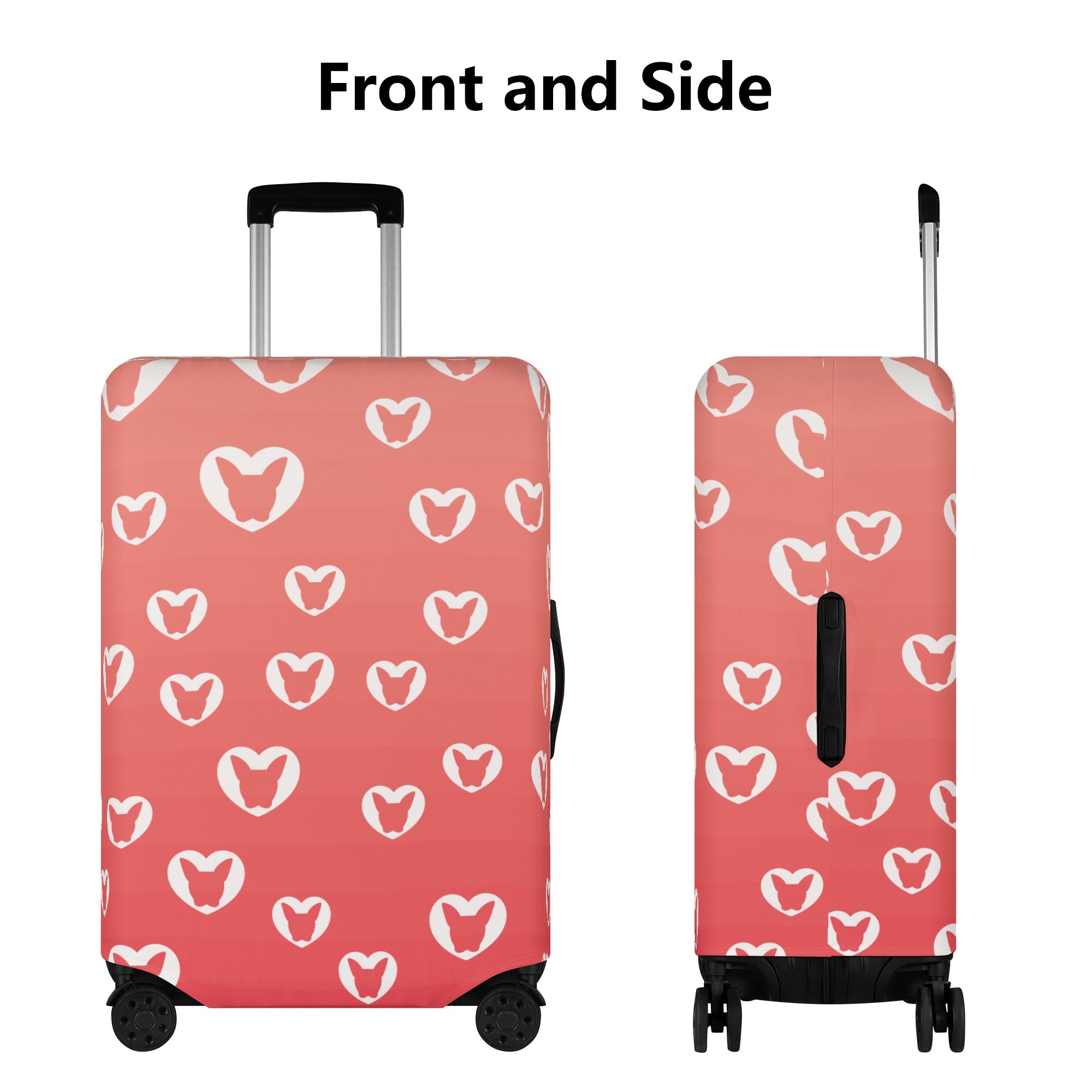 Chloe - Luggage Cover for Boston Terrier Lovers for Frenchie Enthusiasts-fadou