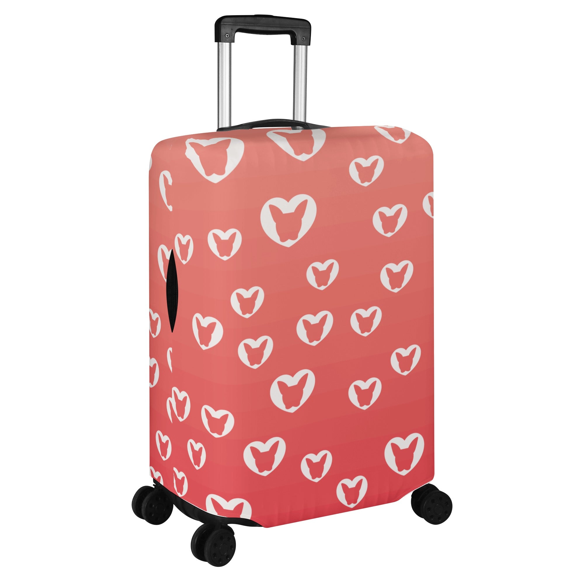 Chloe - Luggage Cover for Boston Terrier Lovers for Frenchie Enthusiasts-fadou
