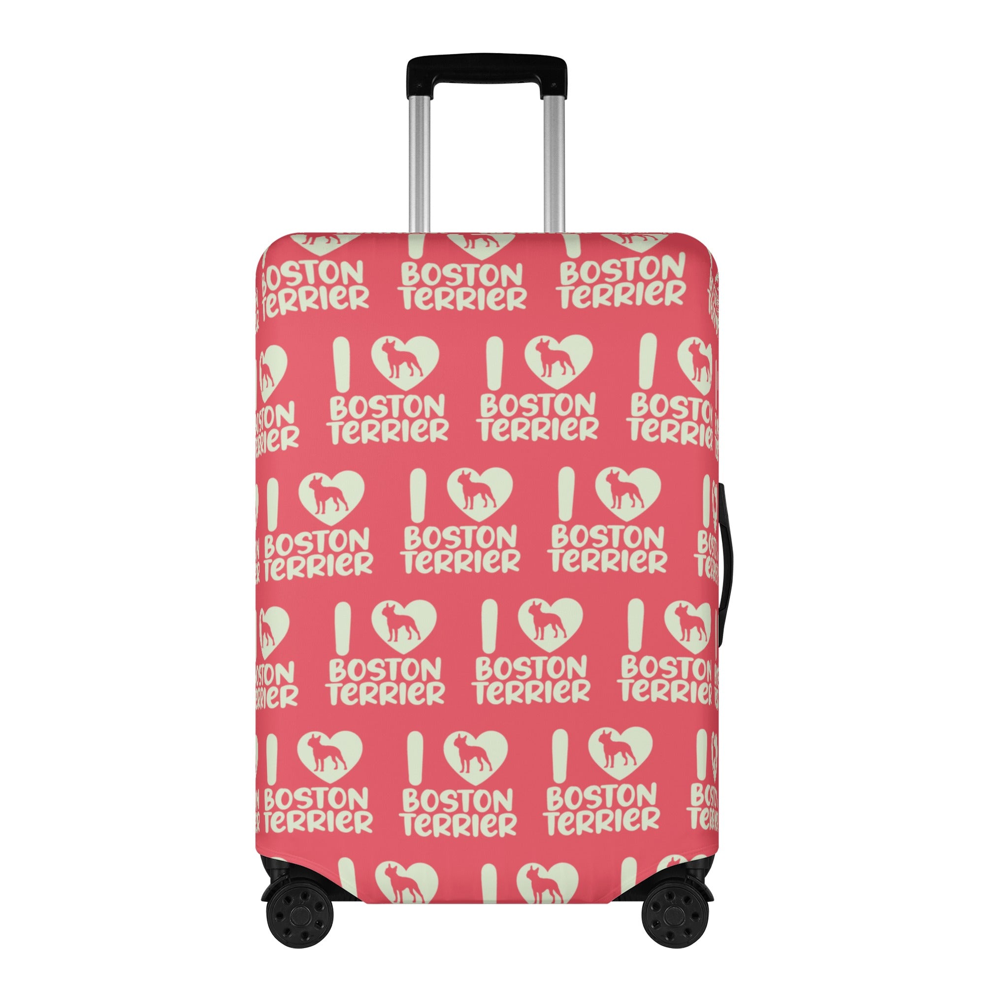 Pearl - Luggage Cover for Boston Terrier Lovers for Dog Moms & Dads-fadou