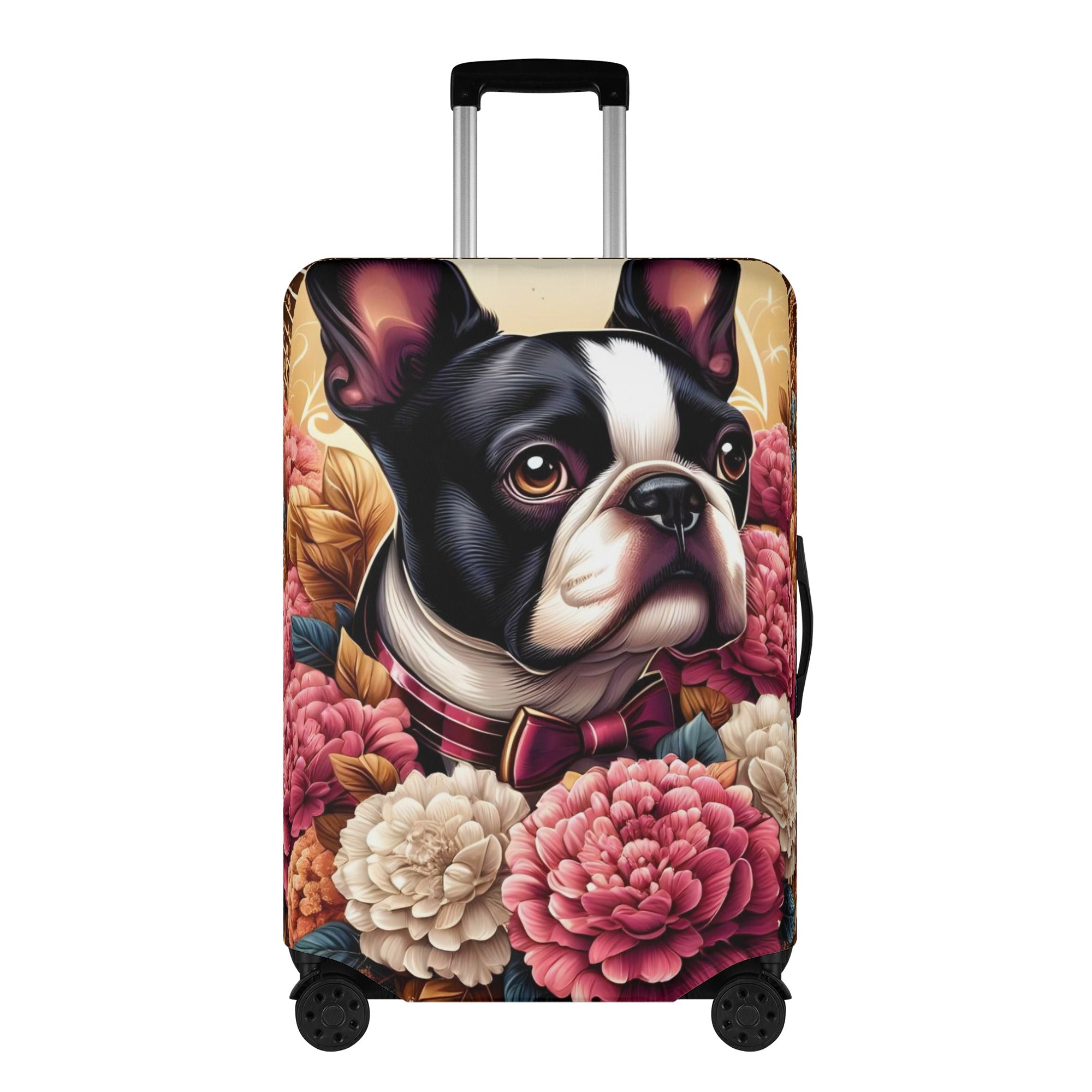 Winnie - Luggage Cover for Boston Terrier Lovers for Pet Parents-fadou