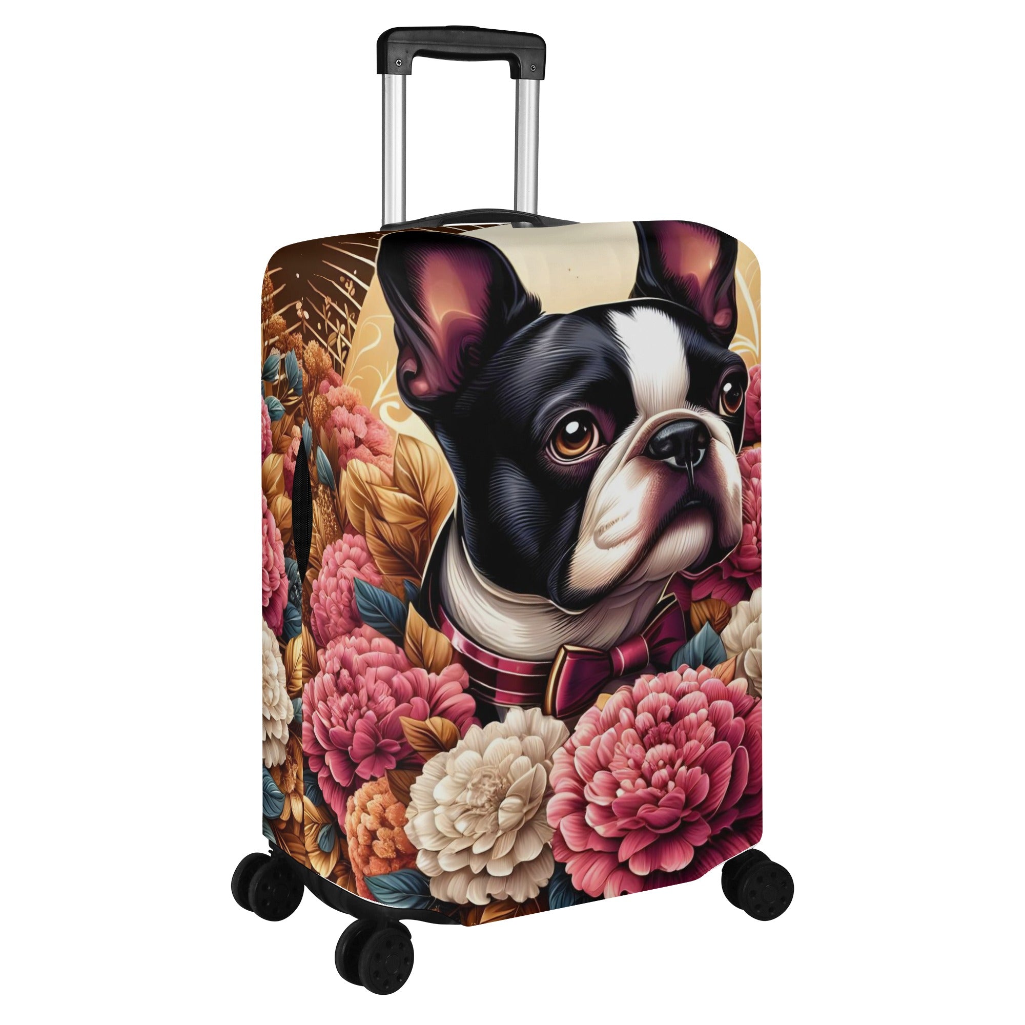 Winnie - Luggage Cover for Boston Terrier Lovers for Pet Parents-fadou