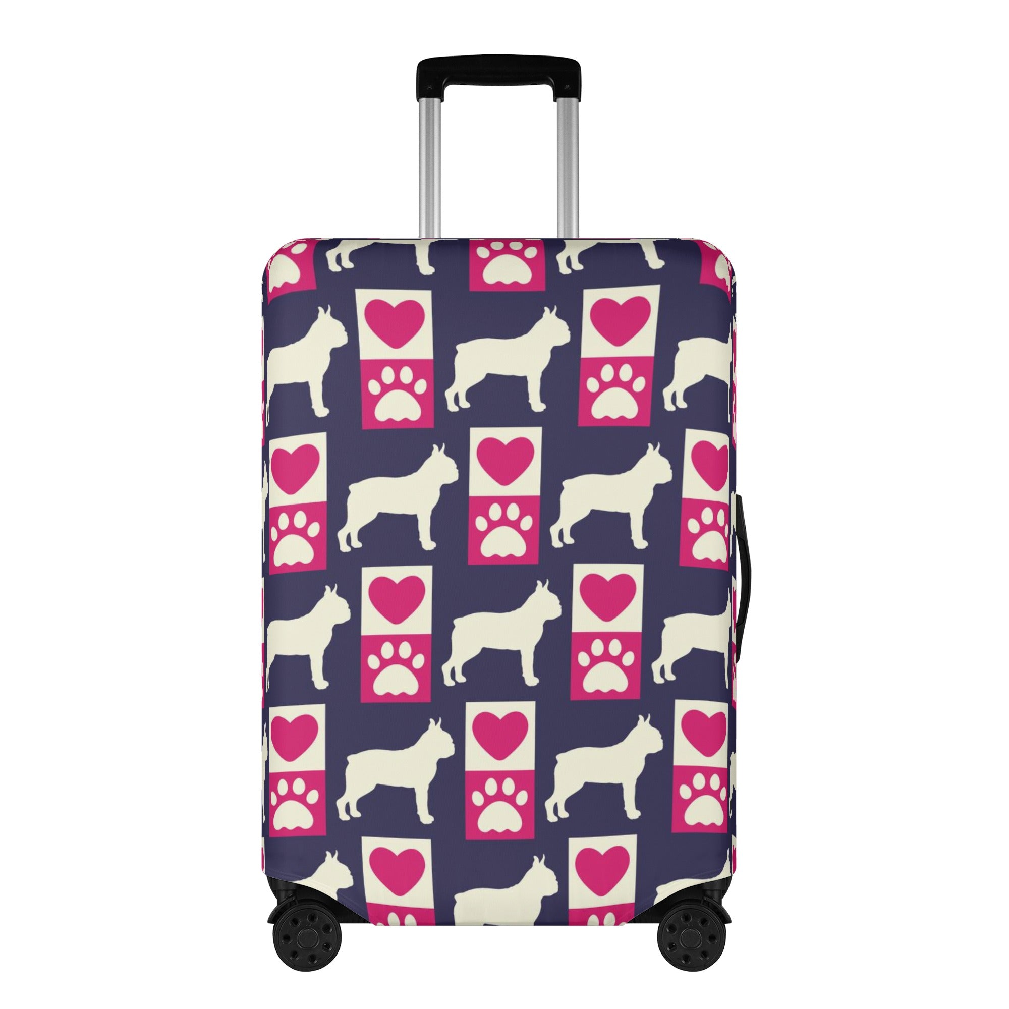 Rusty - Luggage Cover for Boston Terrier Lovers for Frenchie Fans-fadou