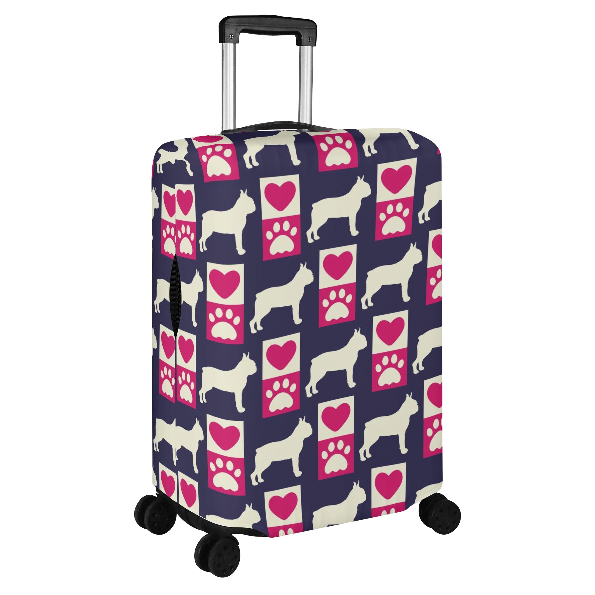 Rusty - Luggage Cover for Boston Terrier Lovers for Frenchie Fans-fadou