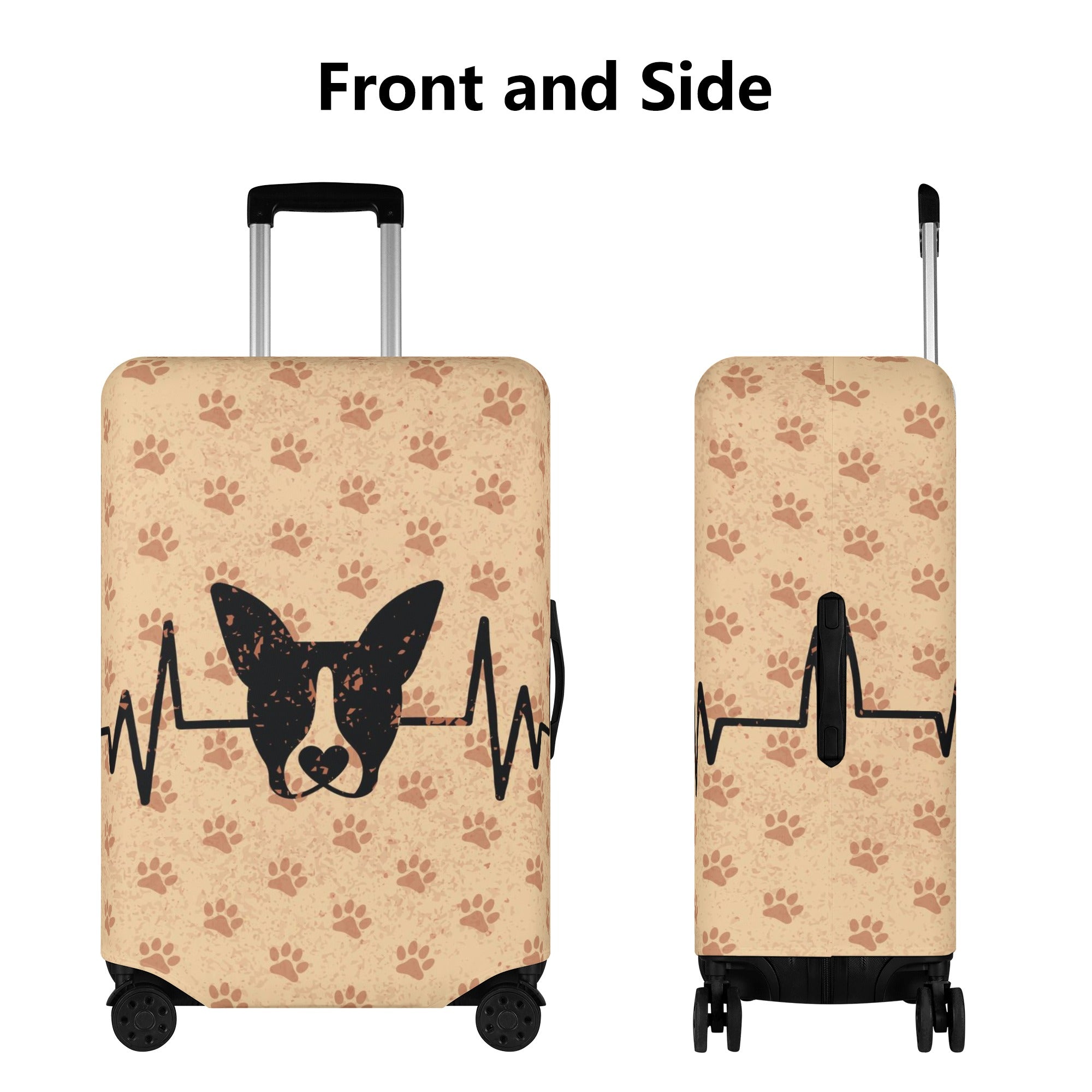 Bentley - Luggage Cover for Boston Terrier Lovers for Pet Parents-fadou