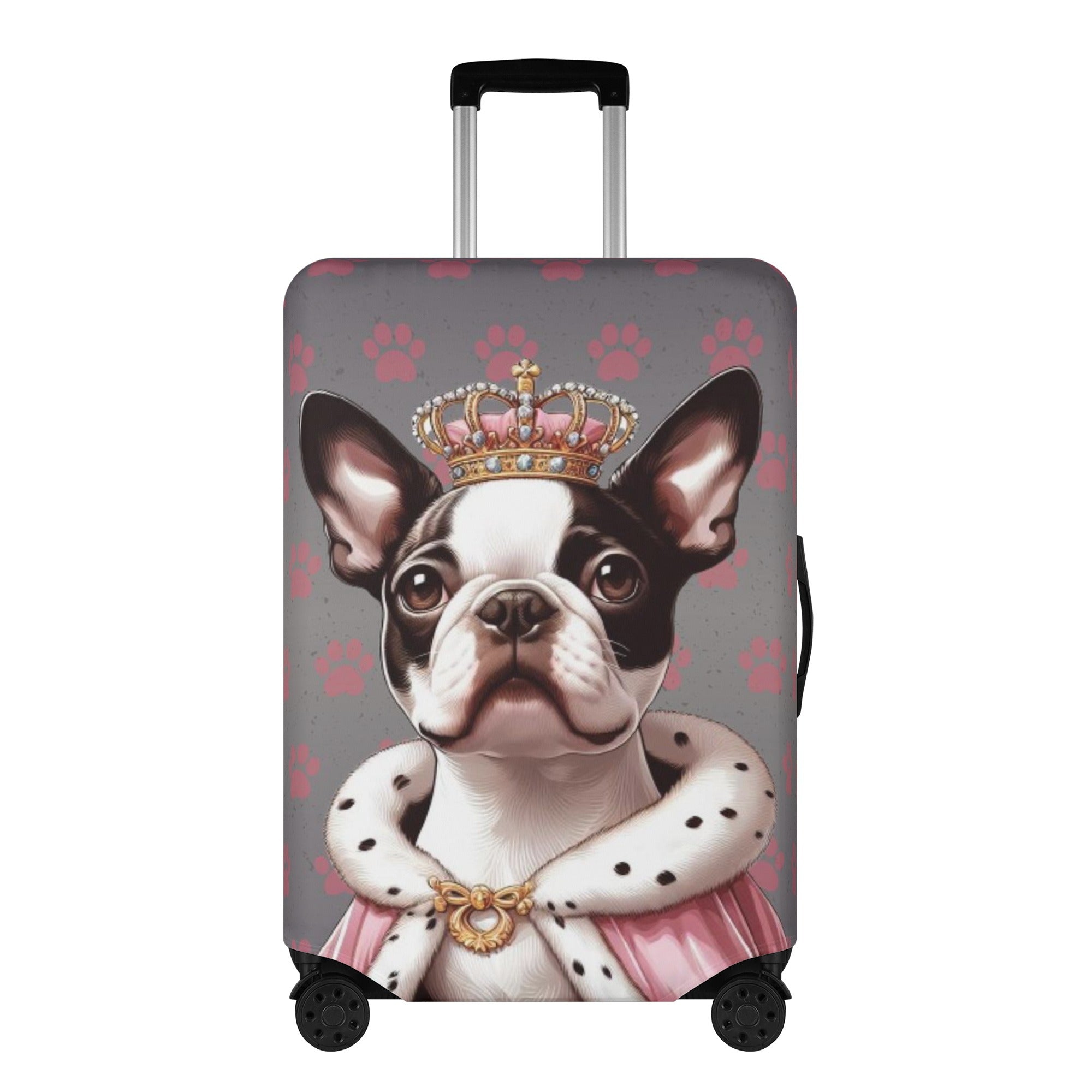 Blu - Luggage Cover for Boston Terrier Lovers for Bulldog Owners-fadou