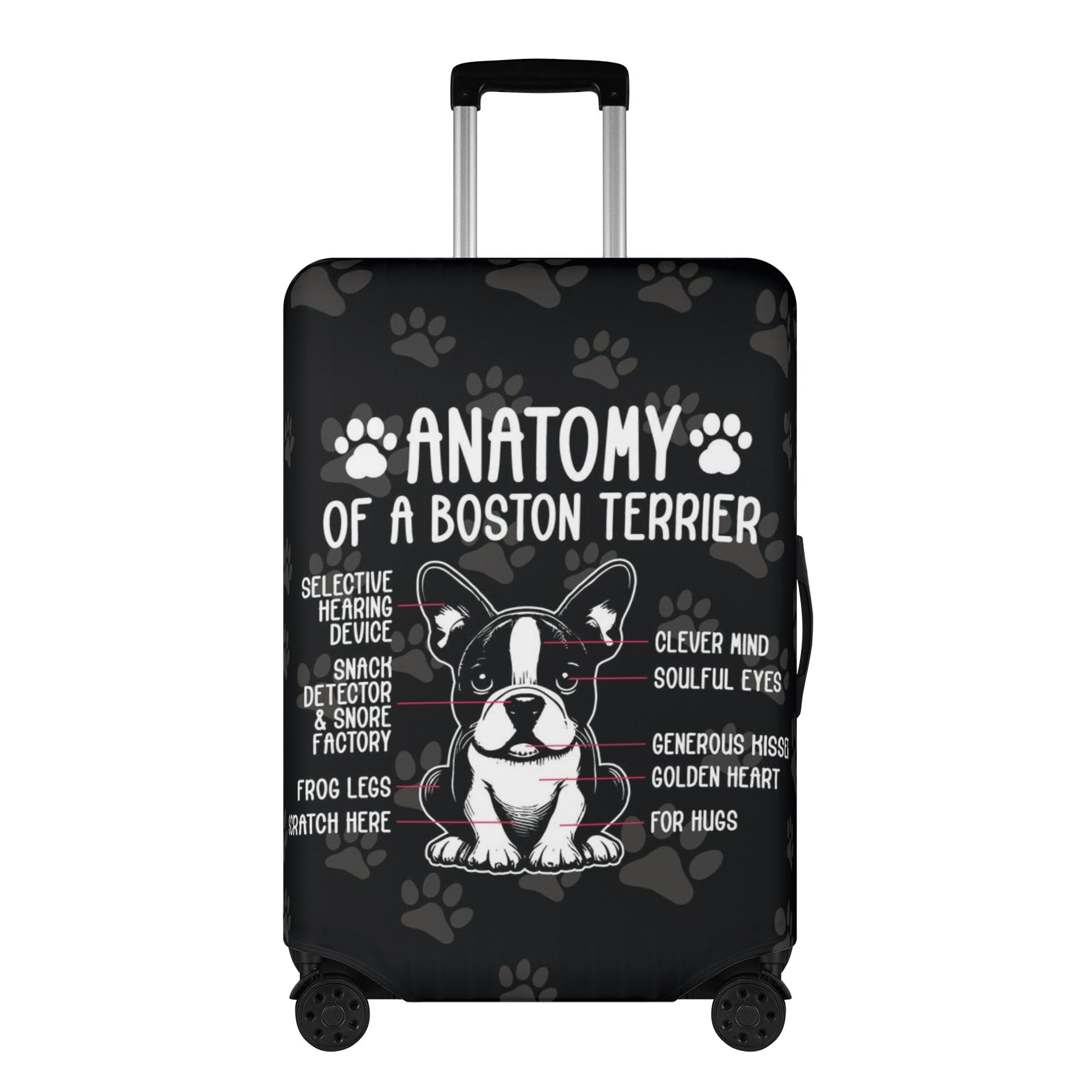 Ginger - Luggage Cover for Boston Terrier Lovers for Frenchie Fans-fadou