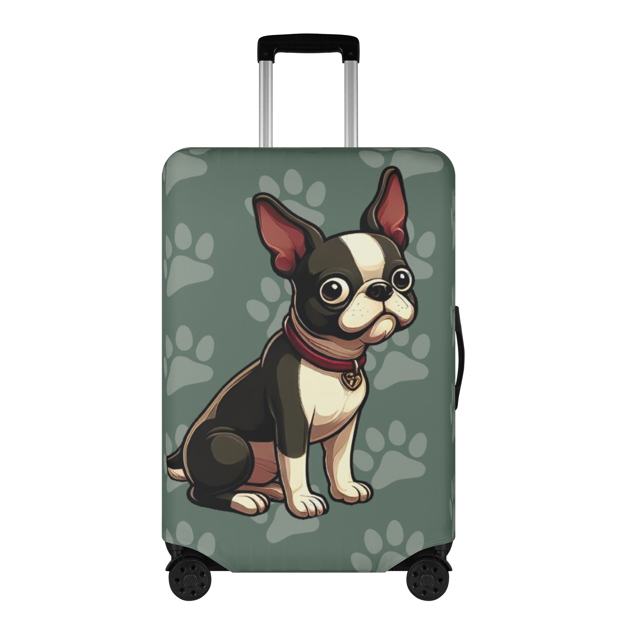 Riley - Luggage Cover for Boston Terrier Lovers for Pet Culture-fadou