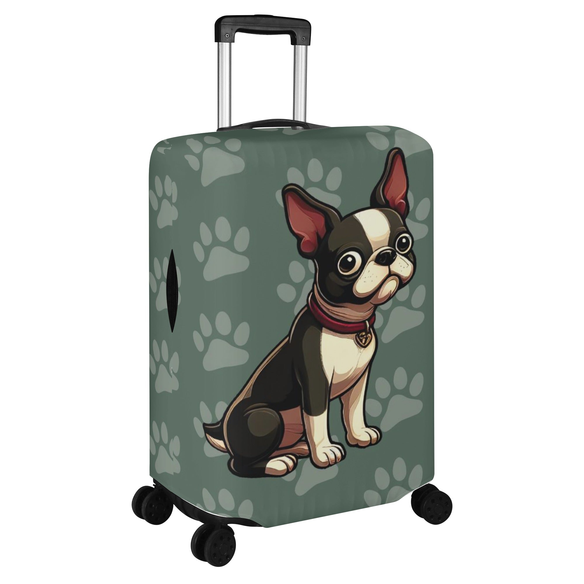 Riley - Luggage Cover for Boston Terrier Lovers for Pet Culture-fadou