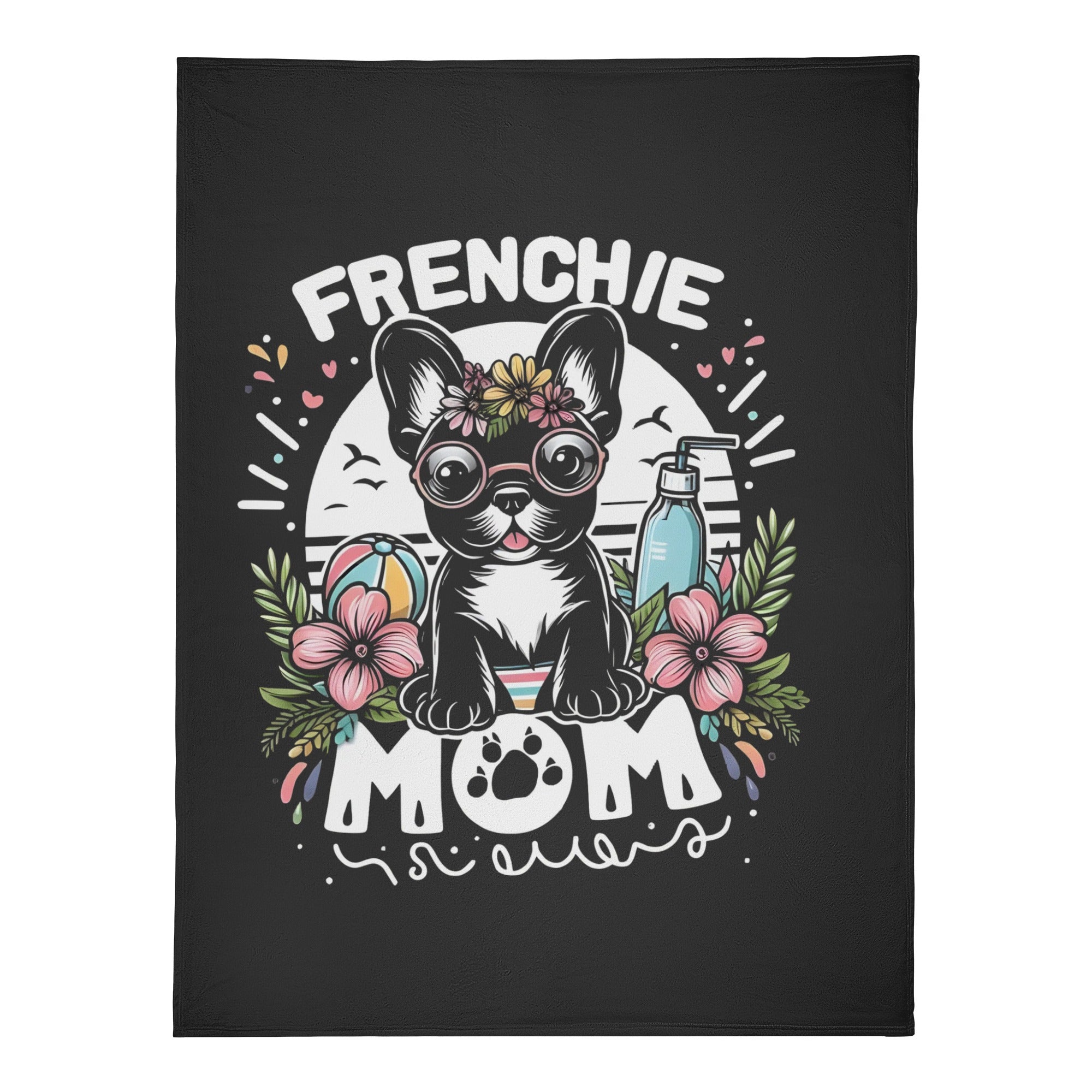Frenchie Premium Cozy Plush Blanket for Frenchie Enthusiasts-fadou