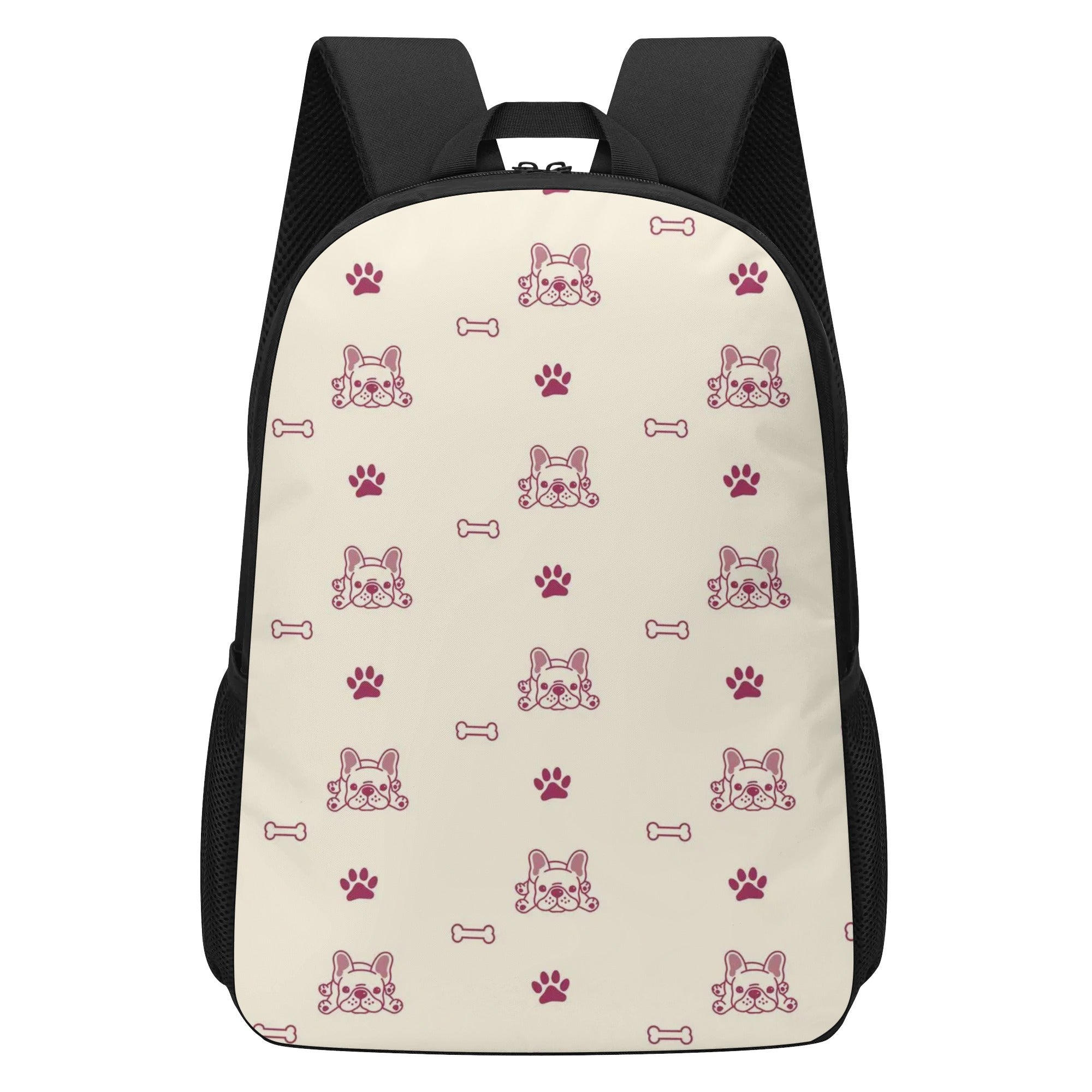 Charlie French Bulldog Travel Daypack for Dog Park Days-fadou