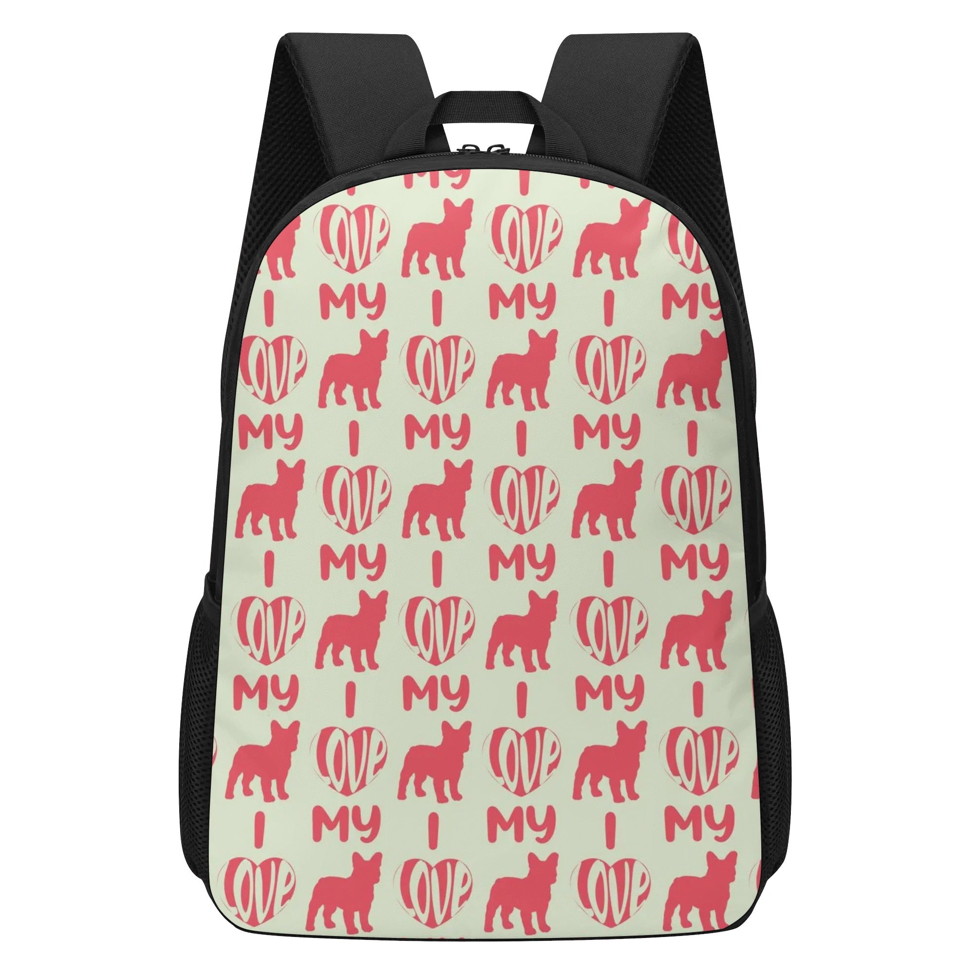Winnie French Bulldog Daily Backpack for Frenchie Enthusiasts-fadou