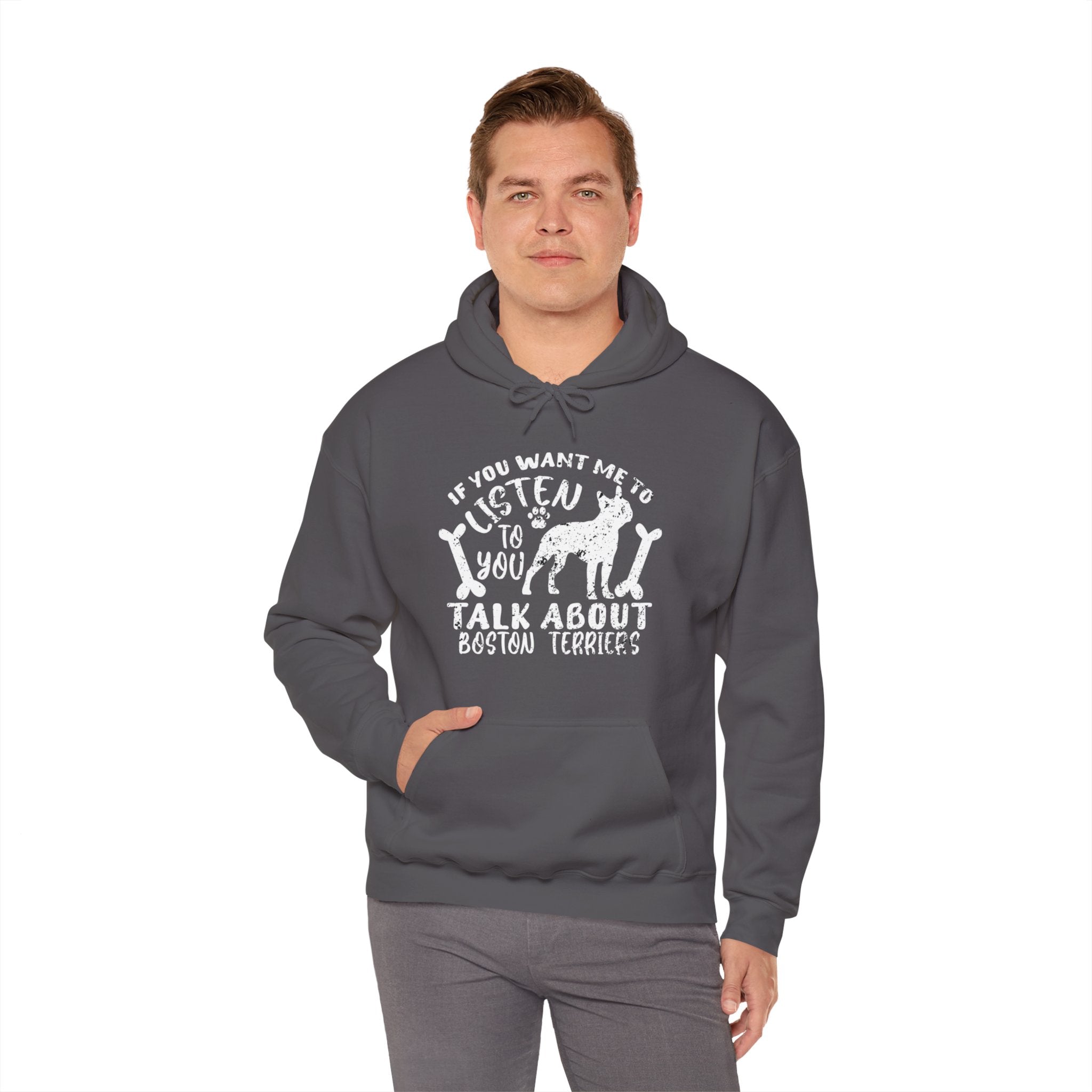 Bruin French Bulldog Fleece Hoodie for Frenchie Enthusiasts-fadou