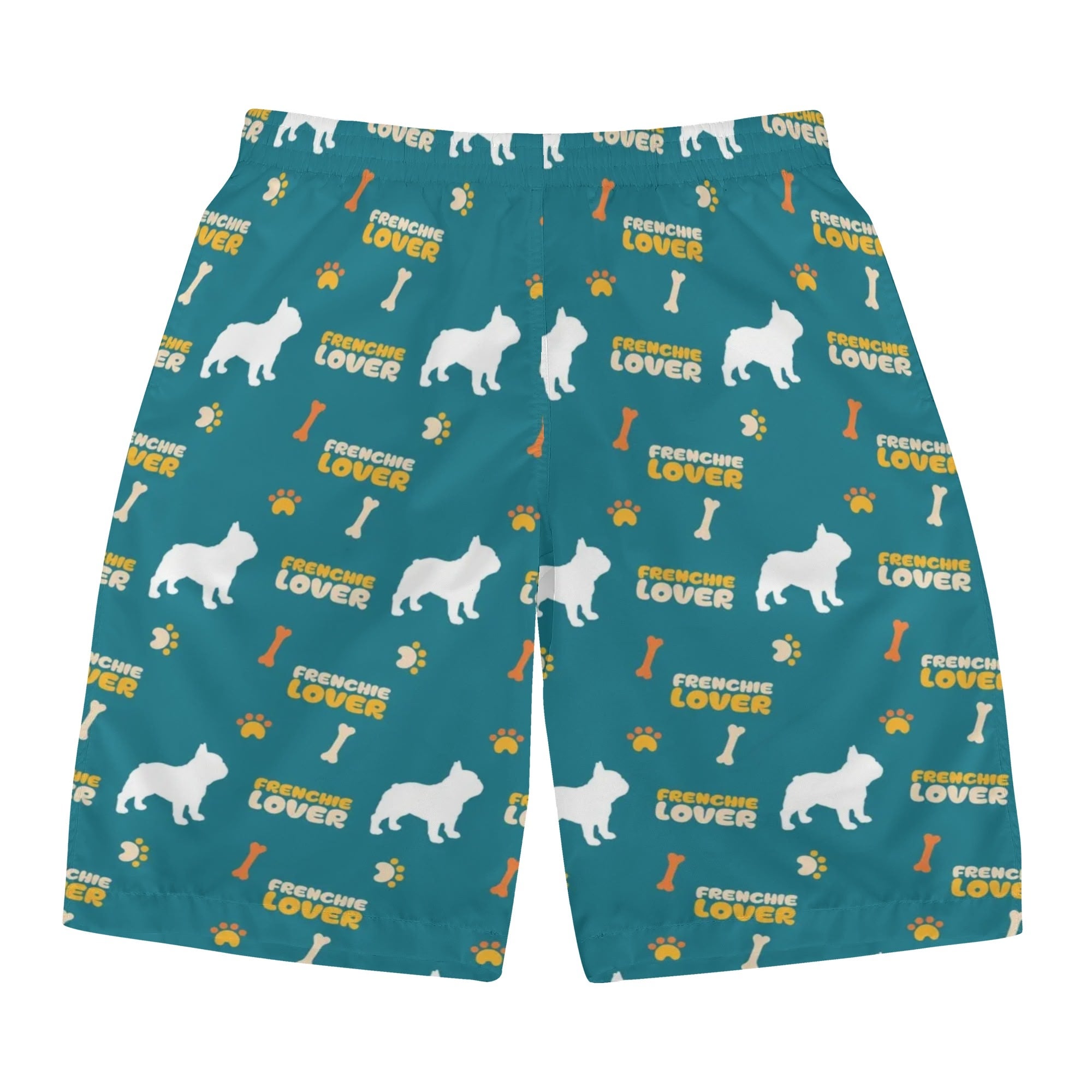 Milo All-Over Print Summer Shorts for Frenchie Enthusiasts-fadou