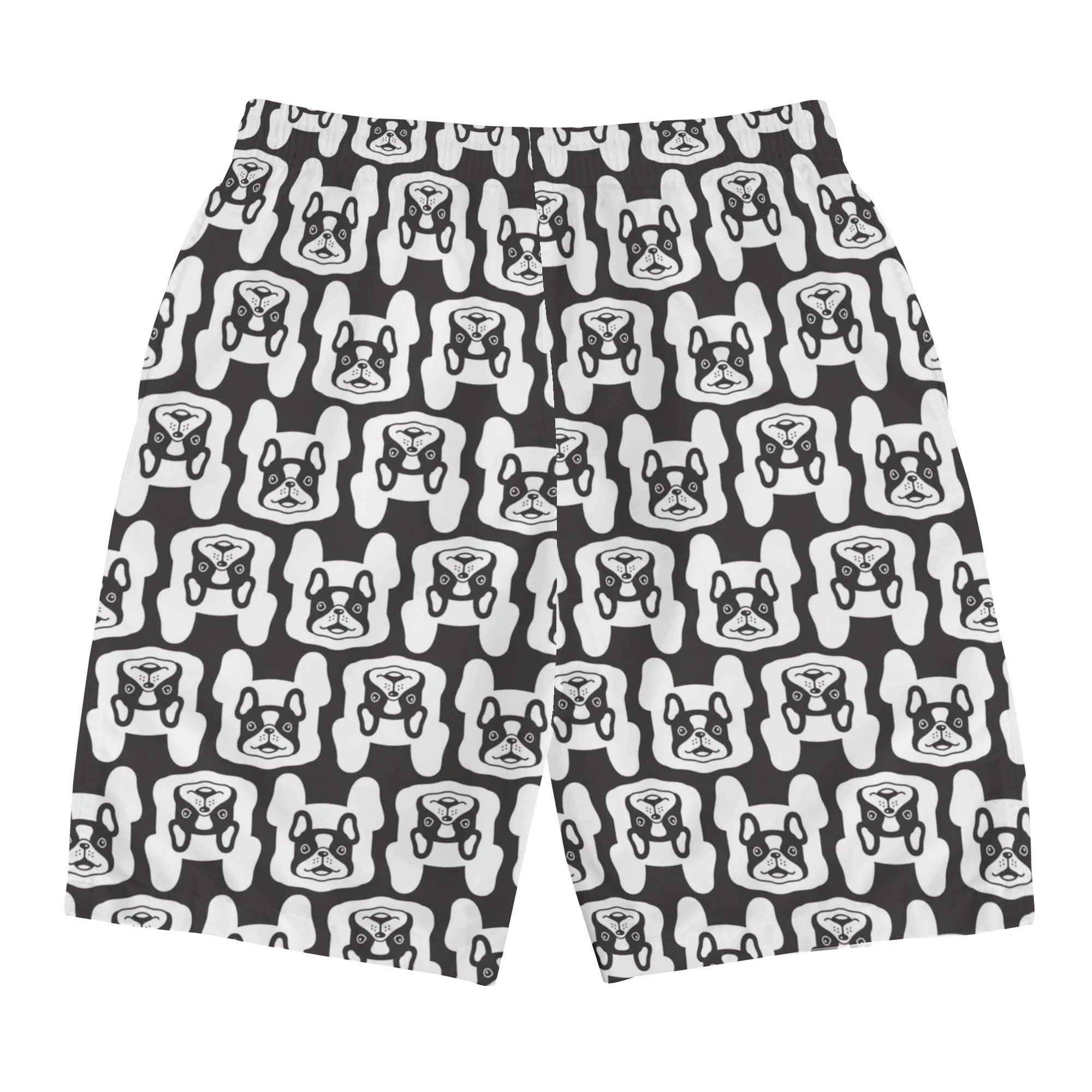 French Bulldog All-Over Print Beach Shorts for Bulldog Owners-fadou