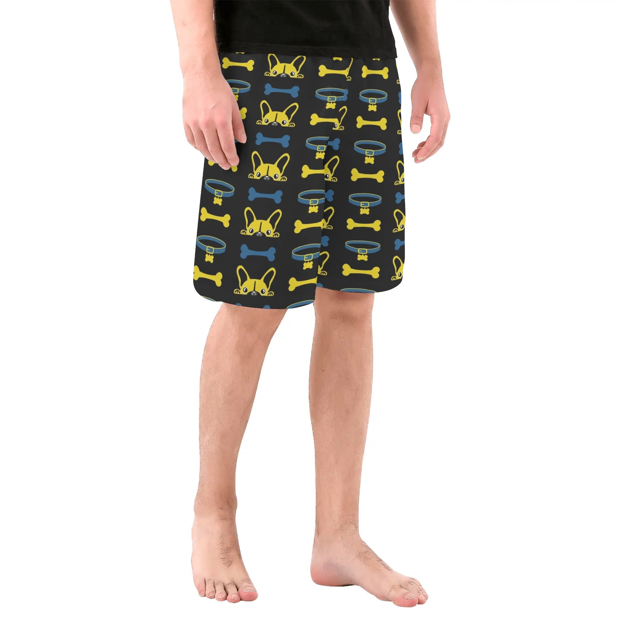 French Bulldog All-Over Print Summer Shorts for Dog Lovers-fadou
