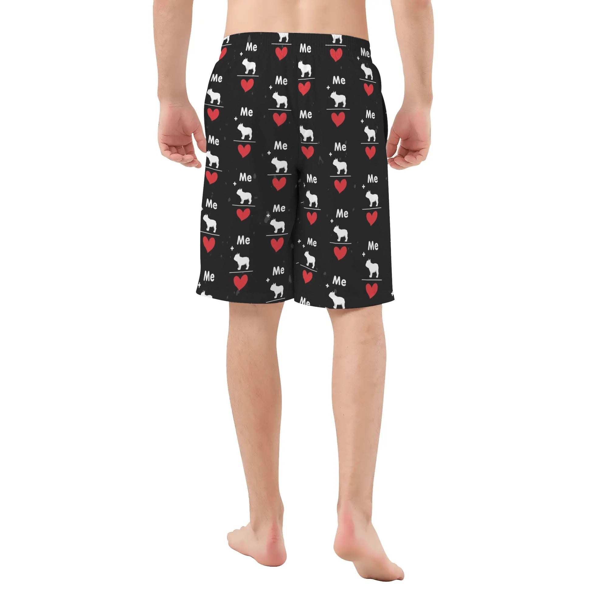 French Bulldog All-Over Print Board Shorts for Pet Culture-fadou