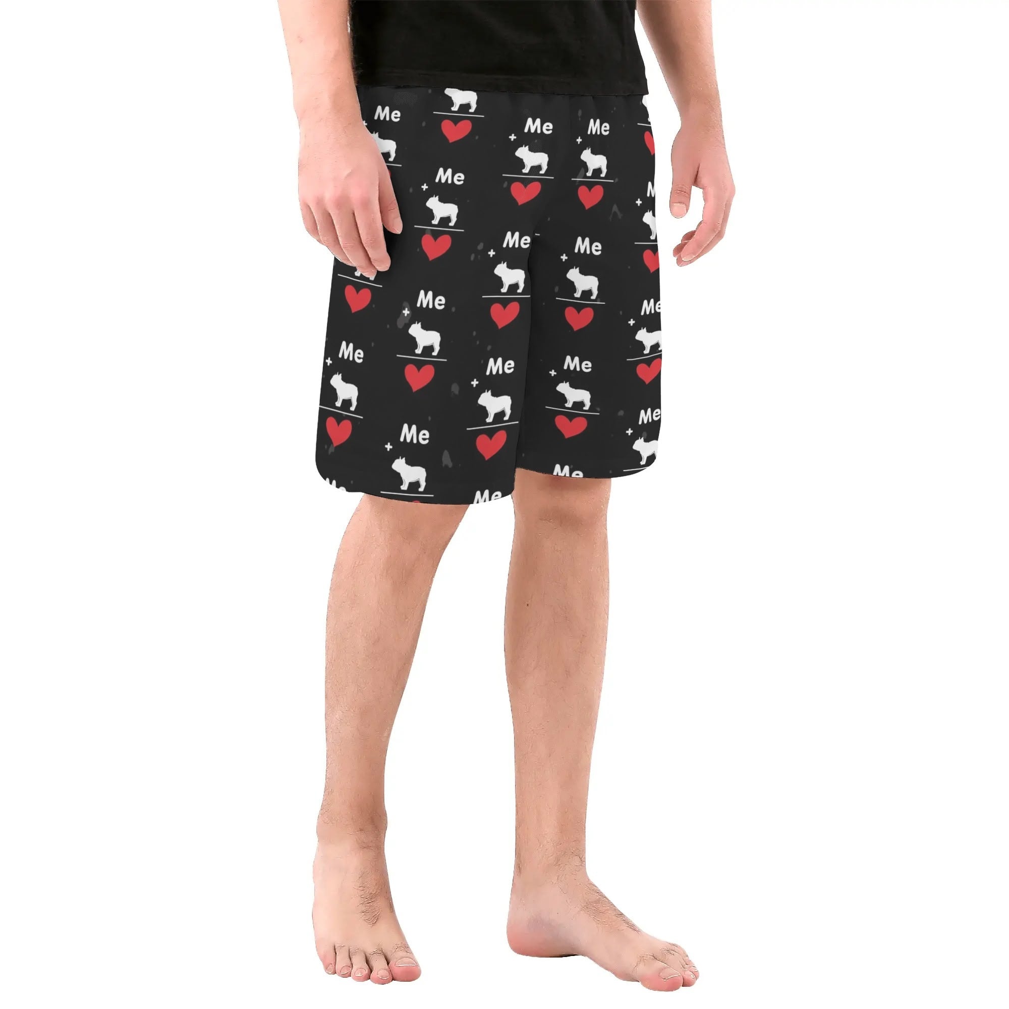 French Bulldog All-Over Print Board Shorts for Pet Culture-fadou